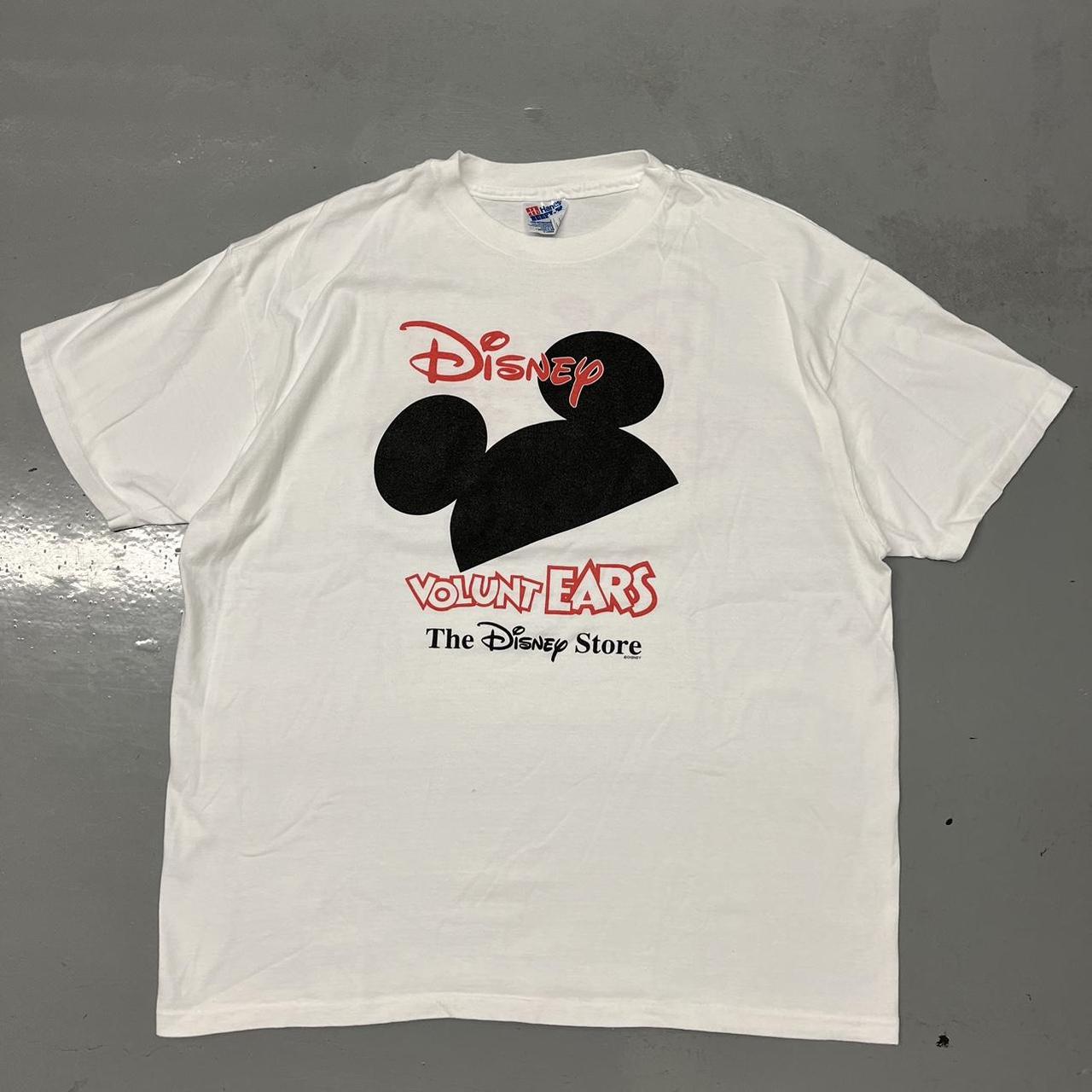 Vintage 90s Mickey USA Disney Store T-shirt Cool - Depop