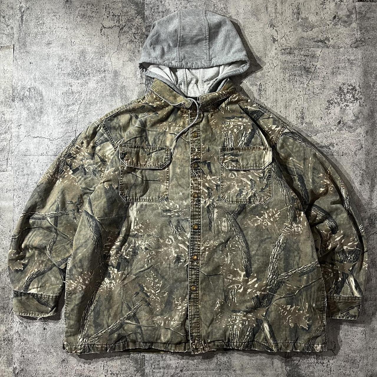 Hooded Camo Faded Glory Jacket