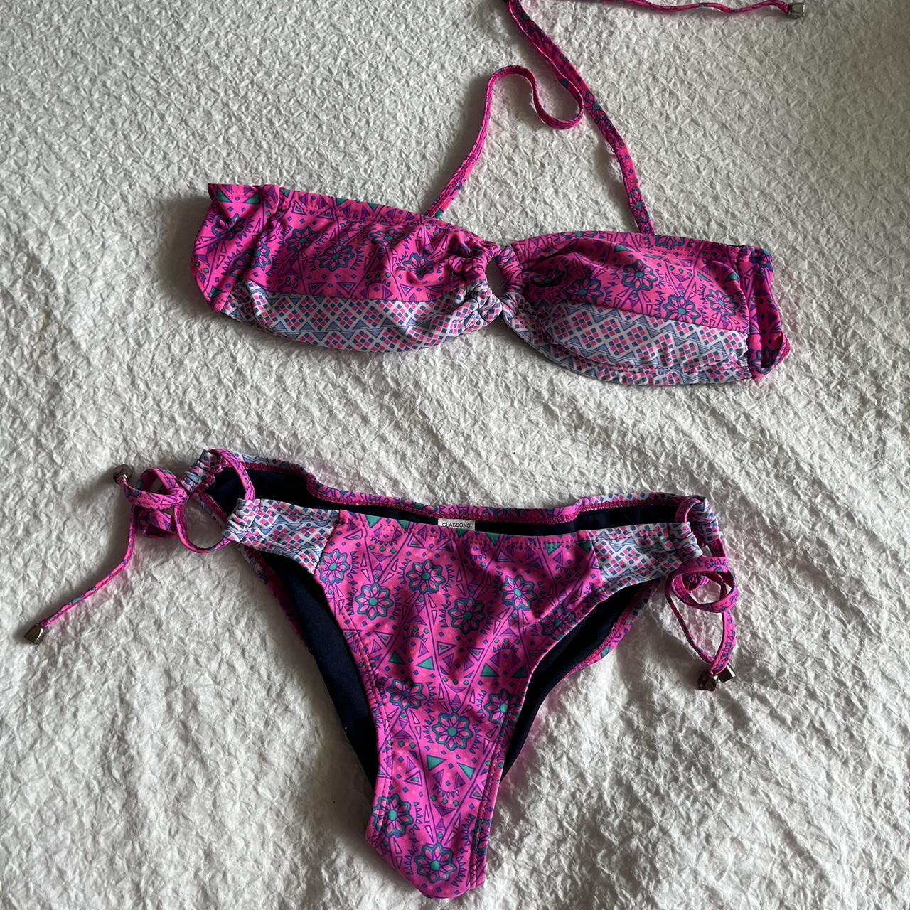 black micro bikini top size small #bikini... - Depop