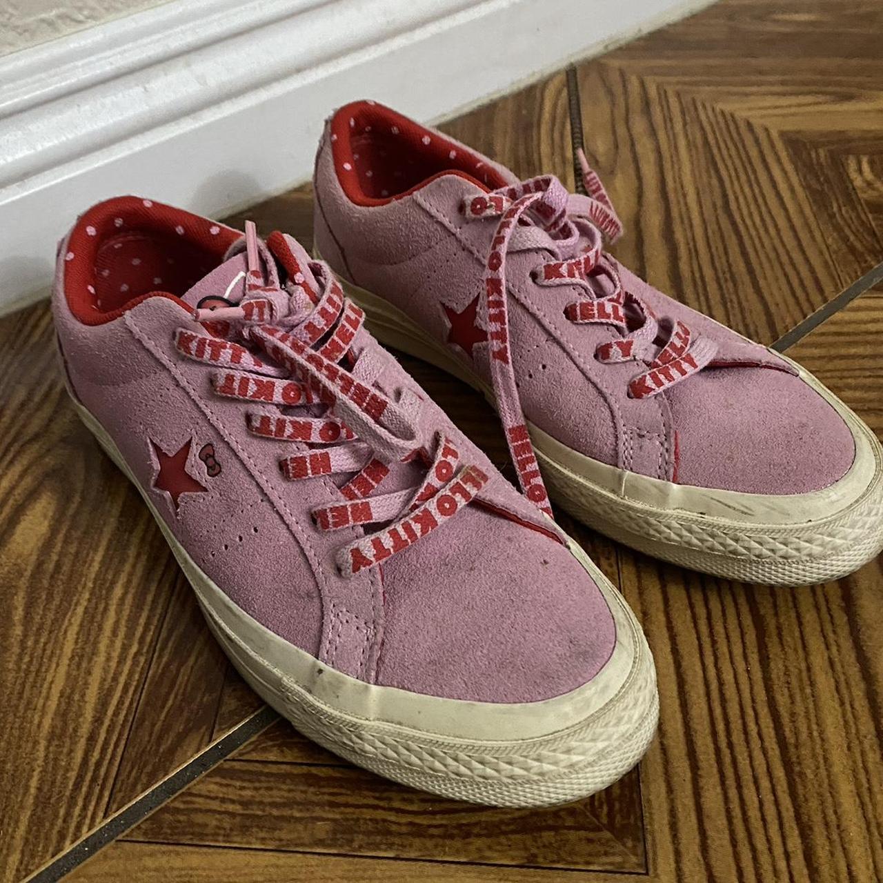 Pink one star converse size 6 best sale