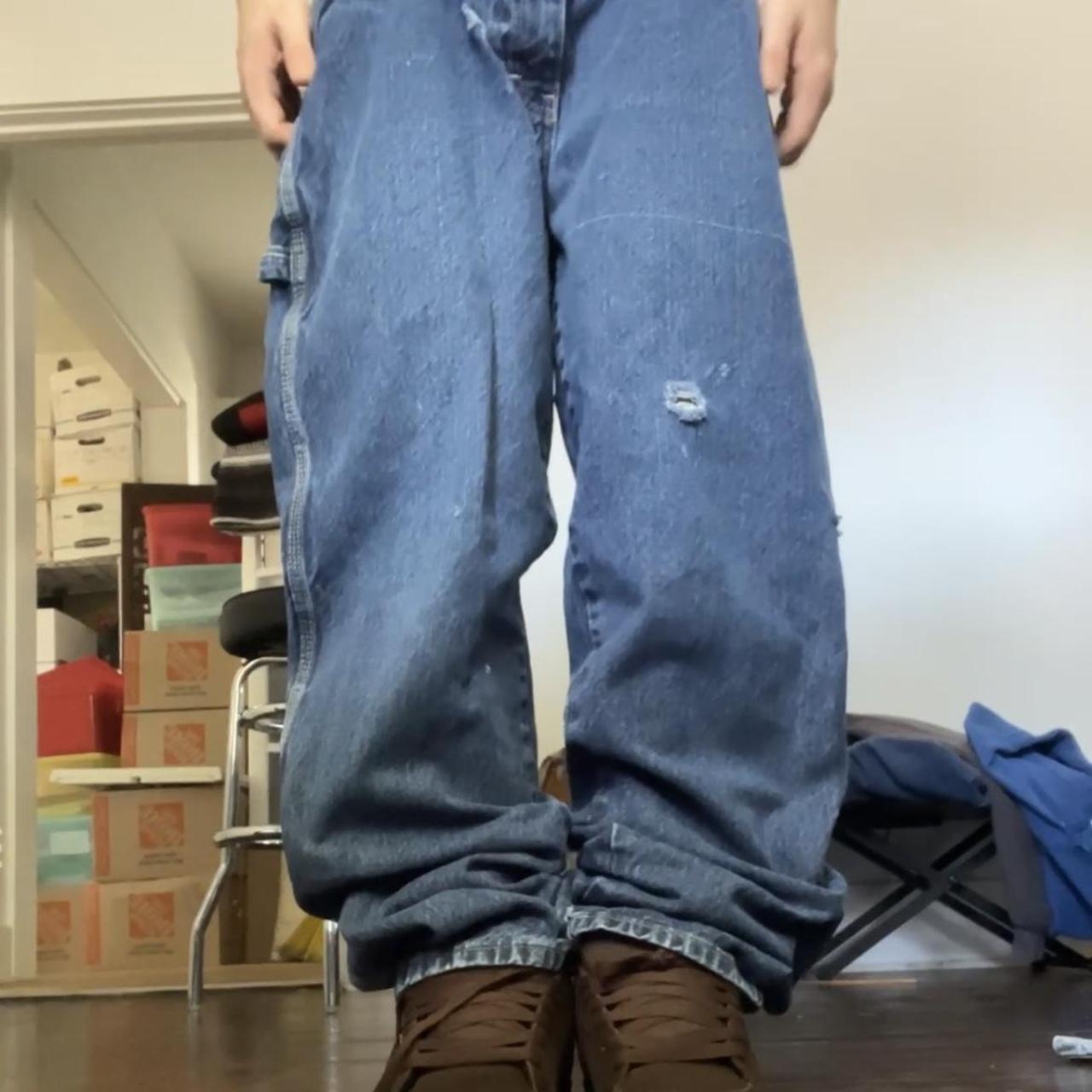 Baggy Skater Y2K dickies jeans super cool and fit... - Depop