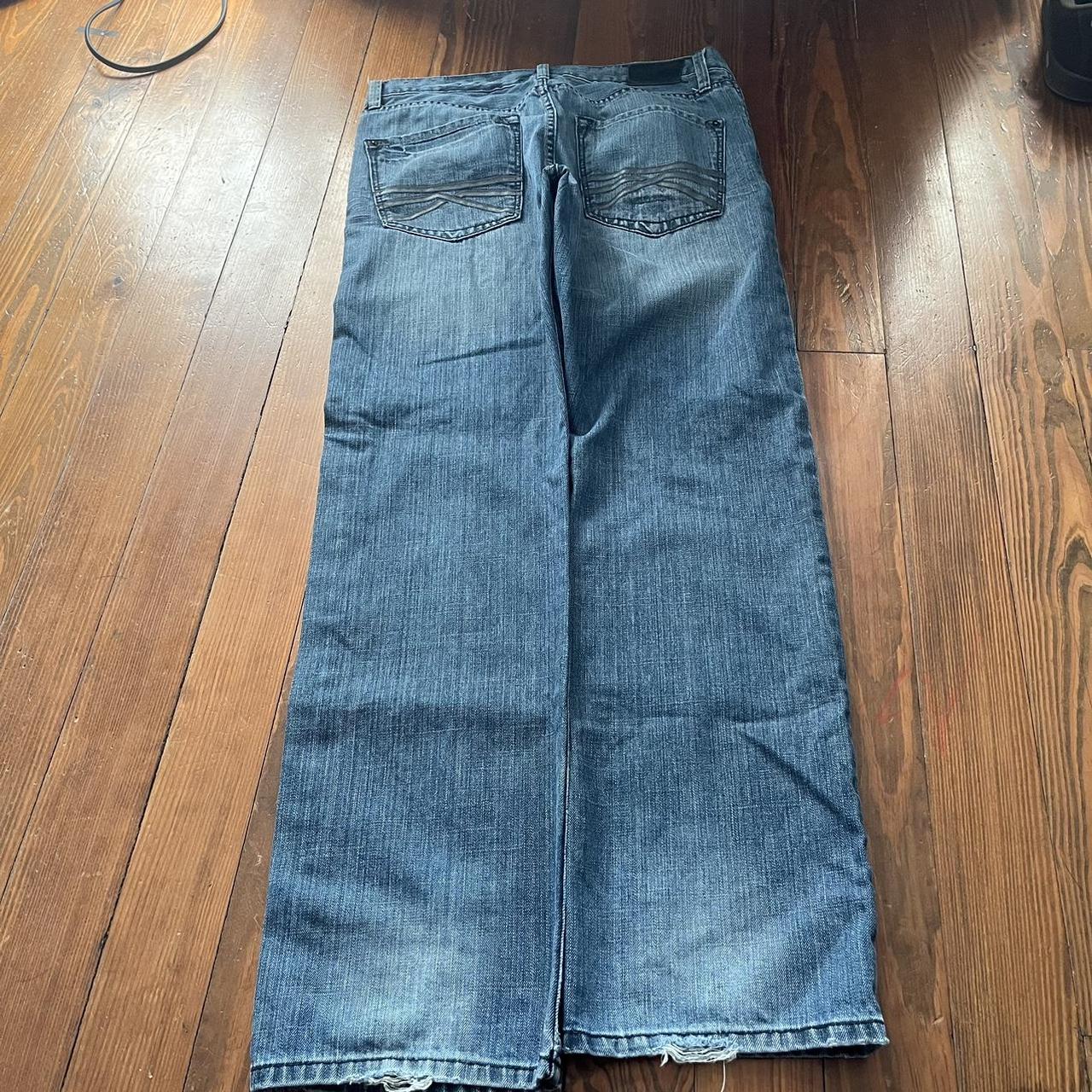 Baggy Y2K jnco style express jeans fit wide leg and... - Depop