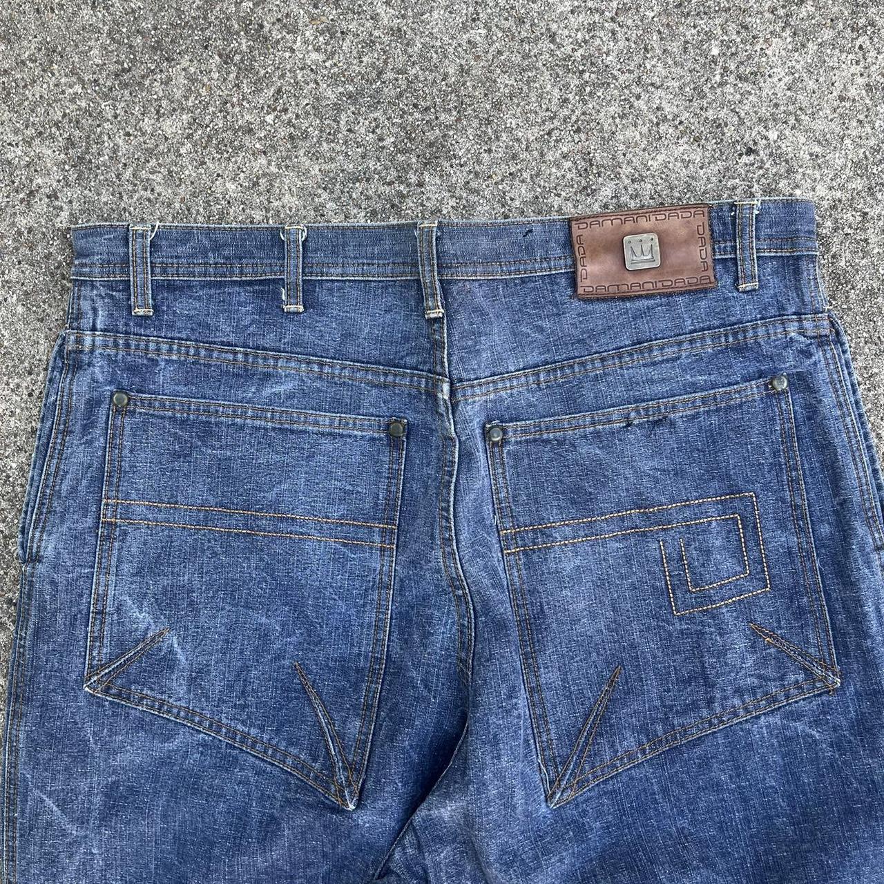 Y2K Dada Supreme Denim Pocket Bottoms Shorts 2000s 40M 40