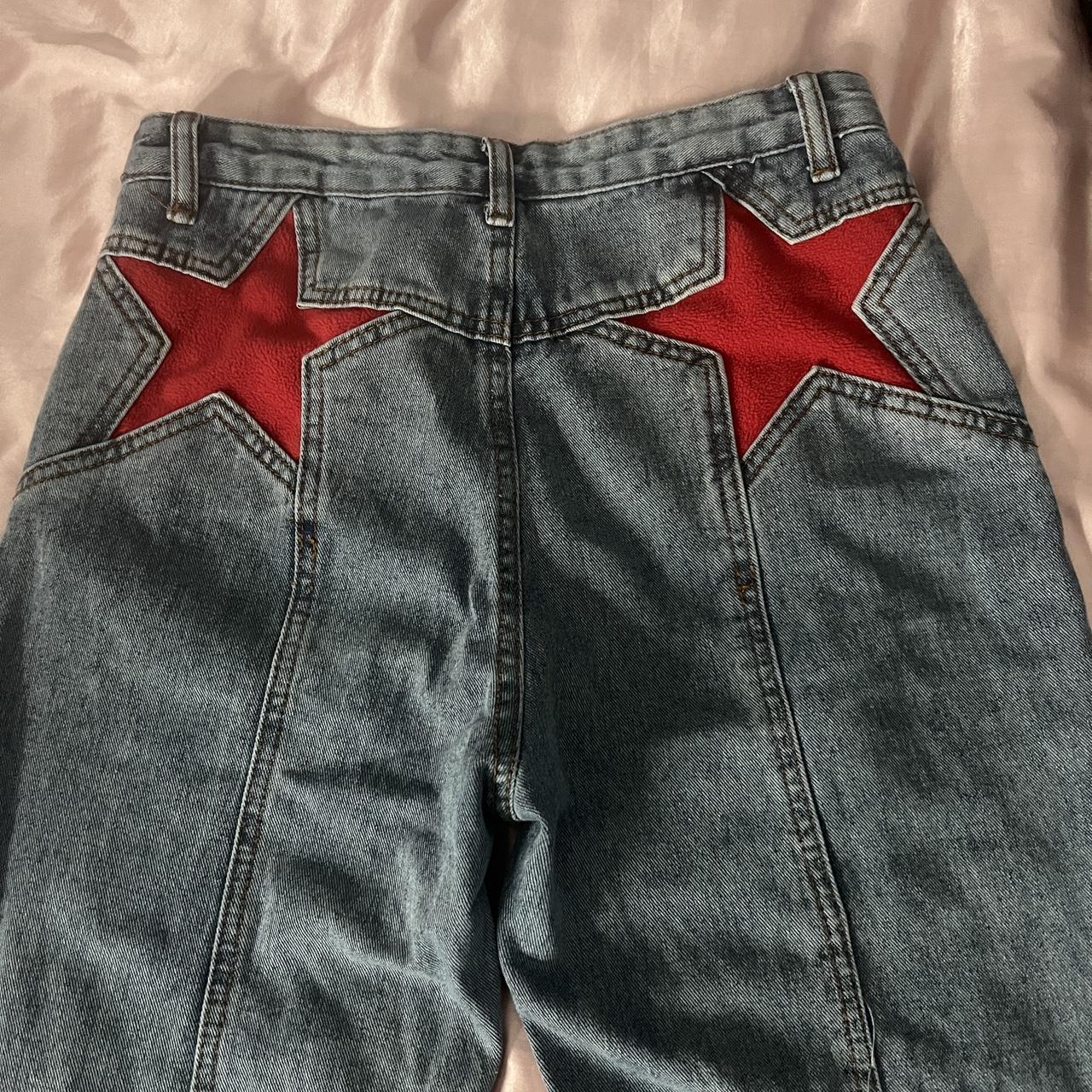 Red star jeans - Depop