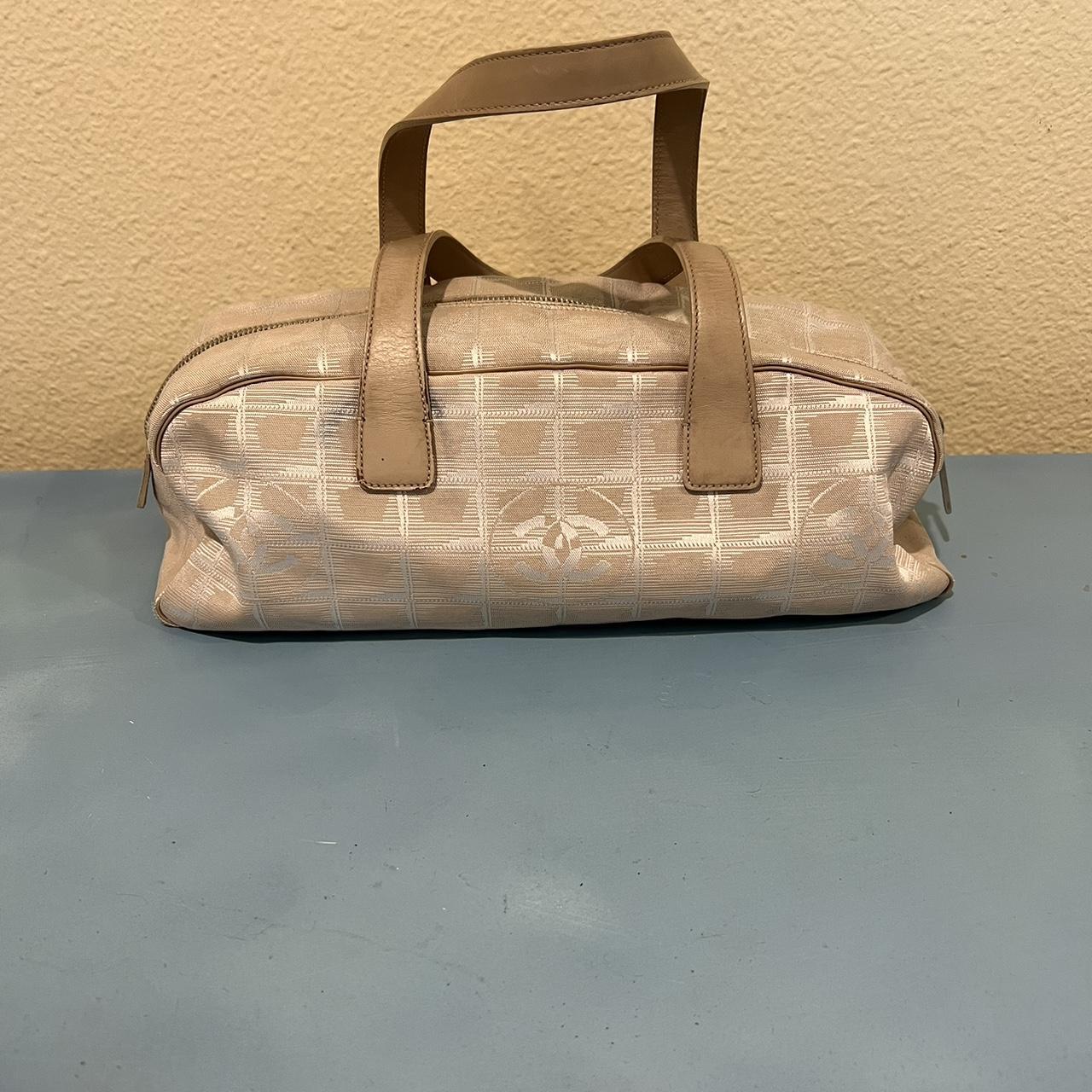 2003-2004 vintage chanel pink cc travel line shoulder bag