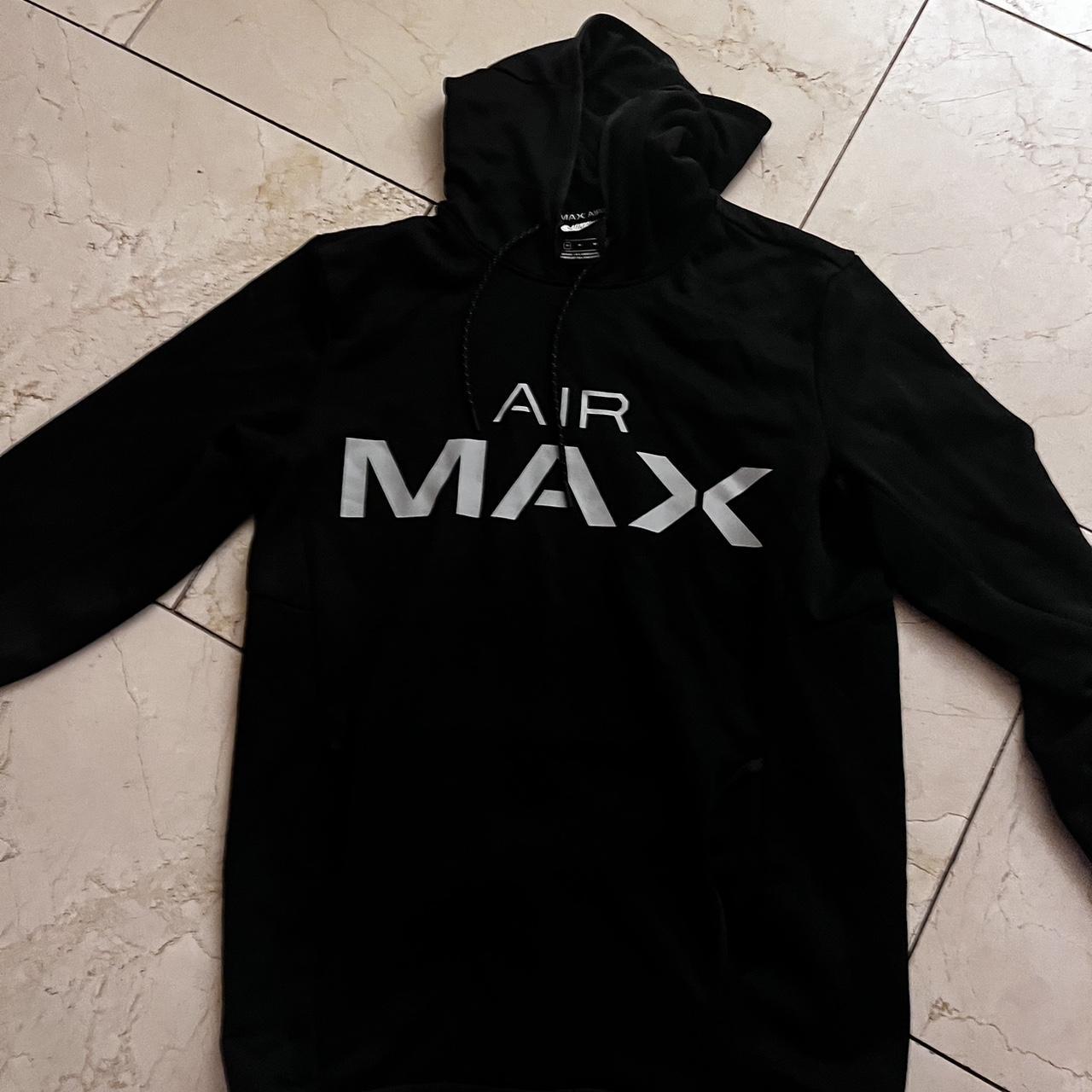 nike air max black hoodie