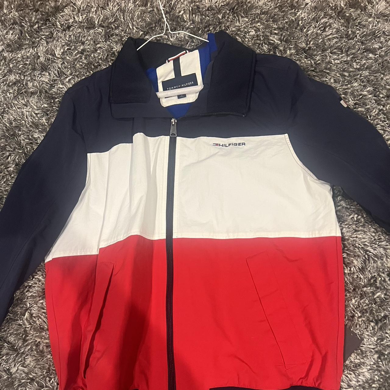 VINTAGE Tommy Hilfiger FLAG REGATTA JACKET SIZE:... - Depop