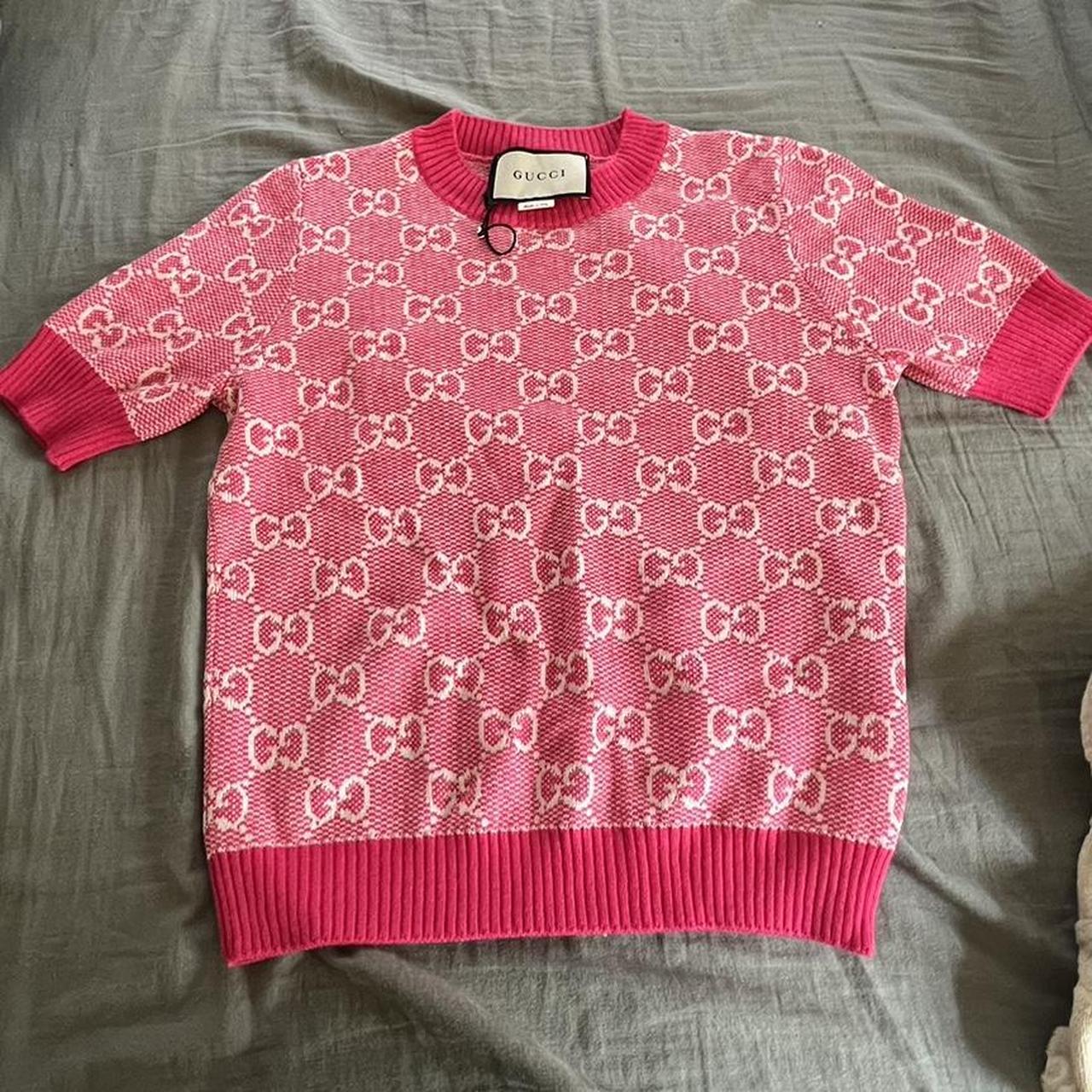 Gucci on sale jumper pink