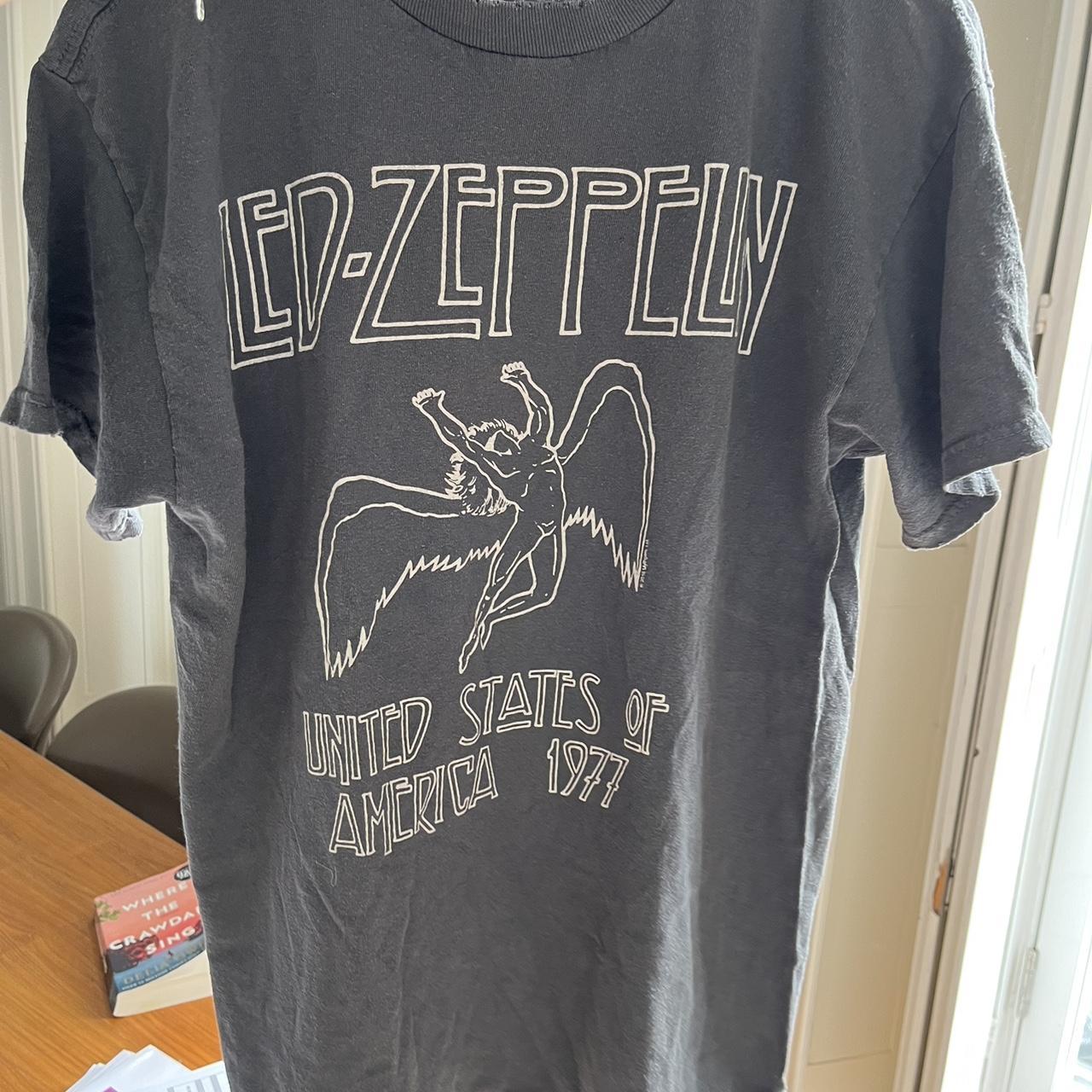 Brandy Melville Led Zeppelin t shirt Size