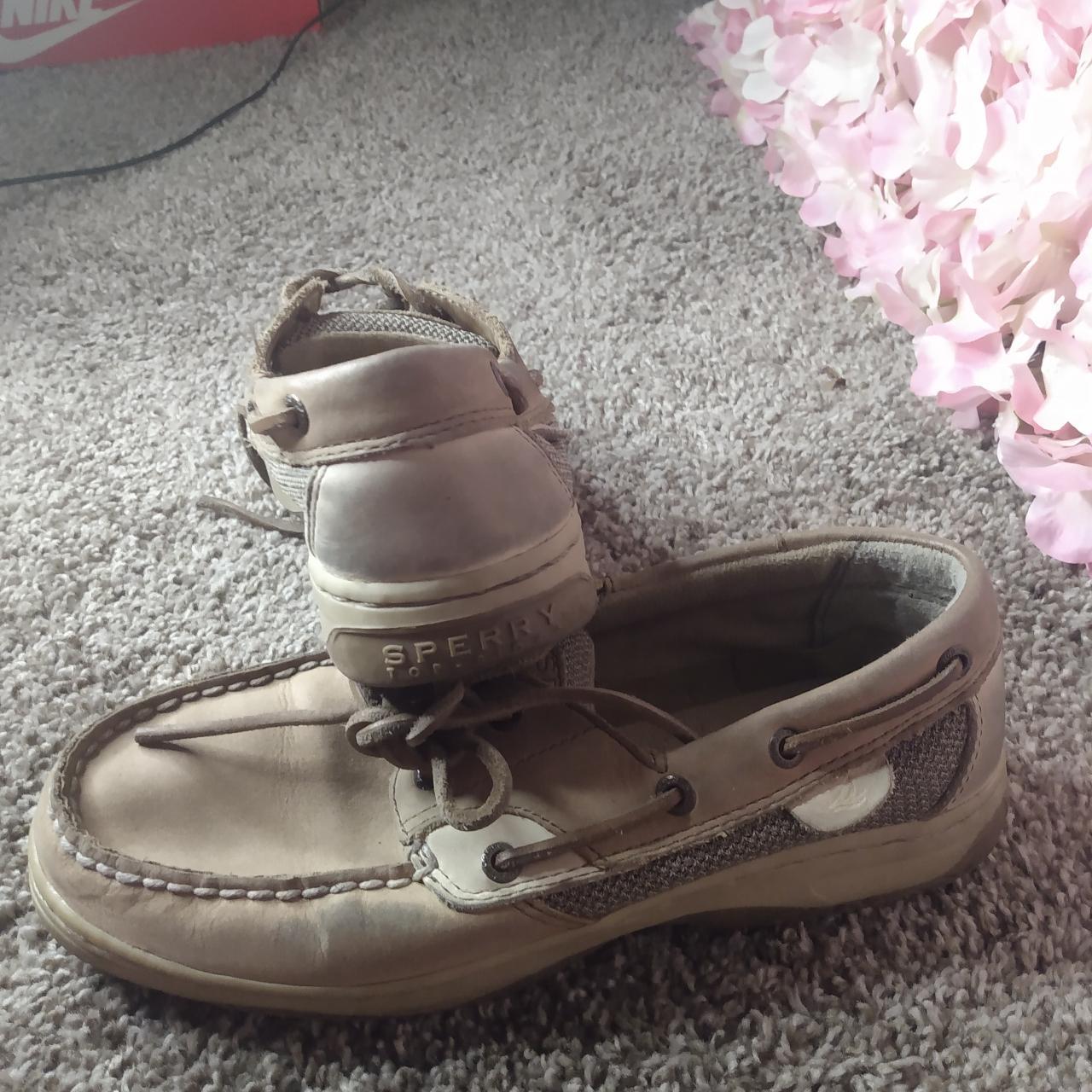Sperry topsider Size 4m Women/girls Leather boat... Depop