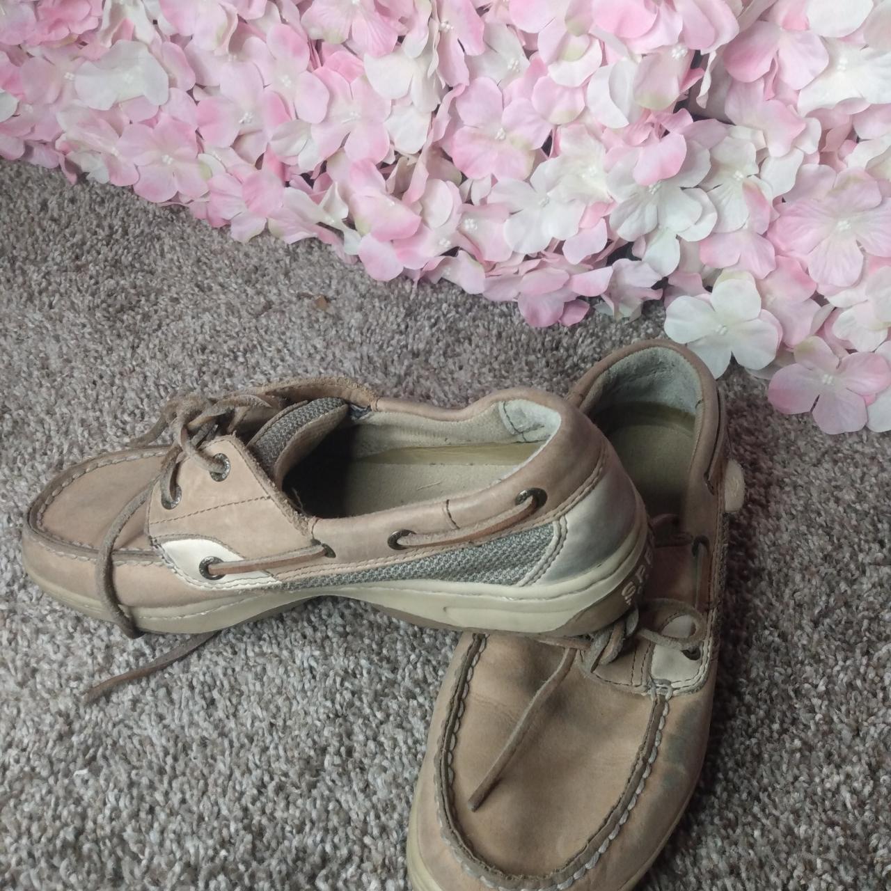 Sperry topsider Size 4m Women/girls Leather boat... Depop