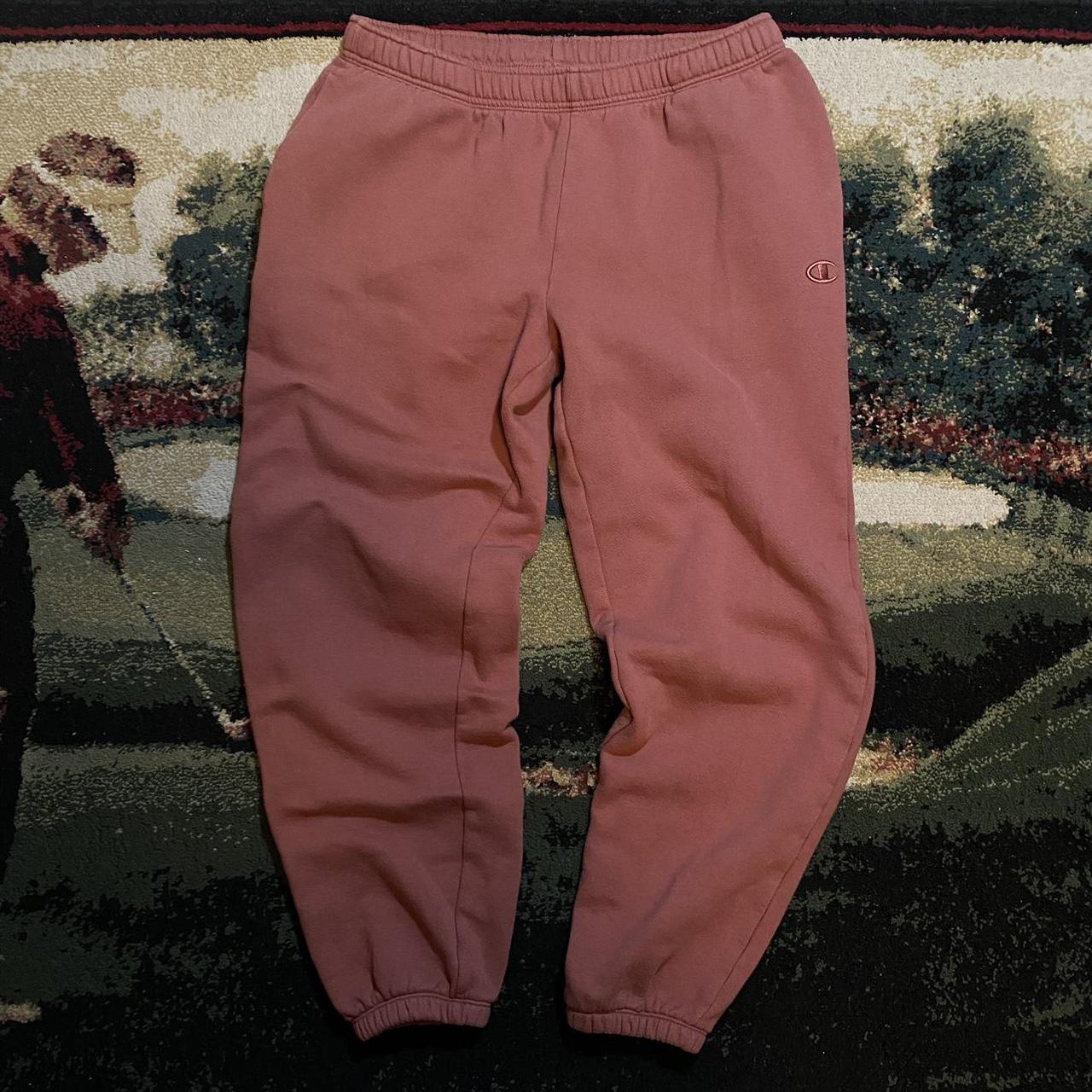 used salmon colored champion sweatpants size Small