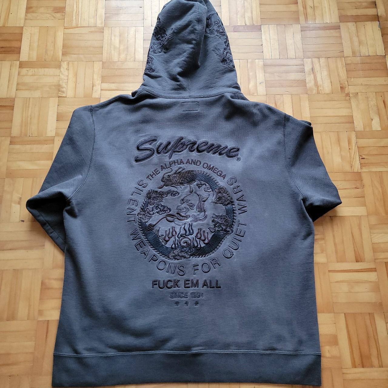 Supreme alpha discount and omega hoodie