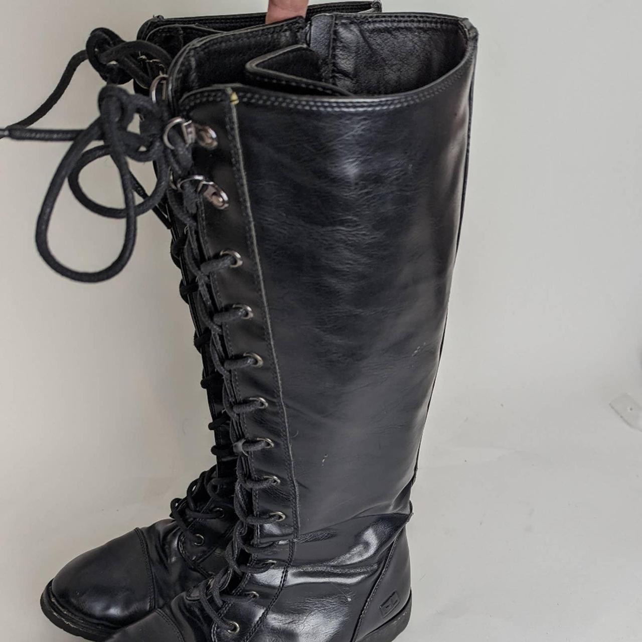 dirty laundry roset tall combat boots