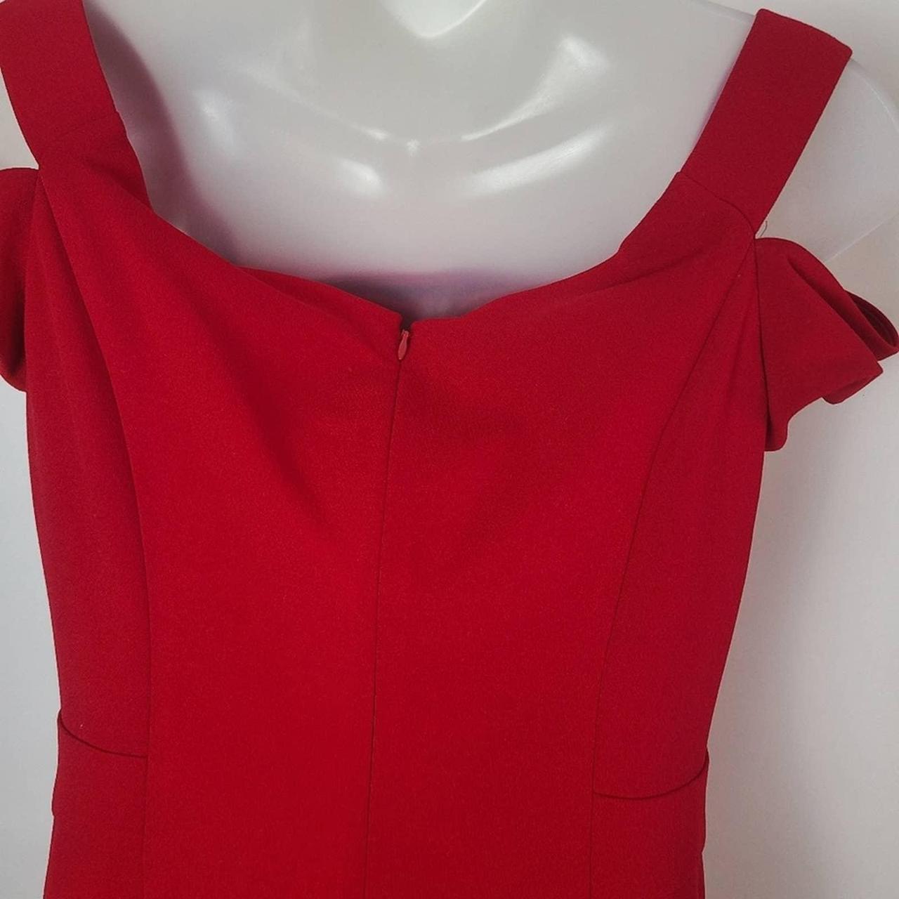 LAUREN RALPH LAUREN NWT RED Crepe Off-the-Shoulder - Depop