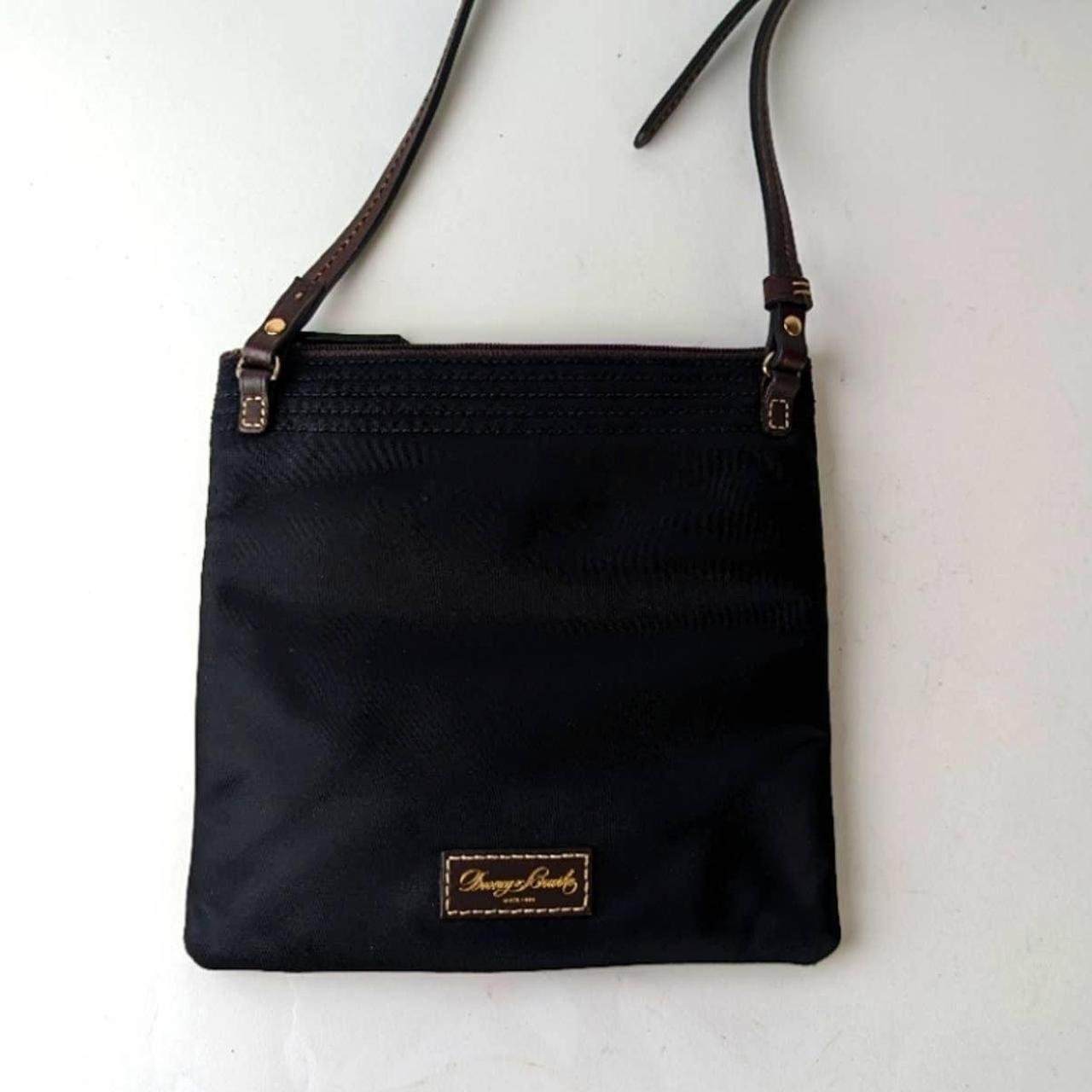 Dooney & Bourke Black Nylon Crossbody Bag. Super - Depop