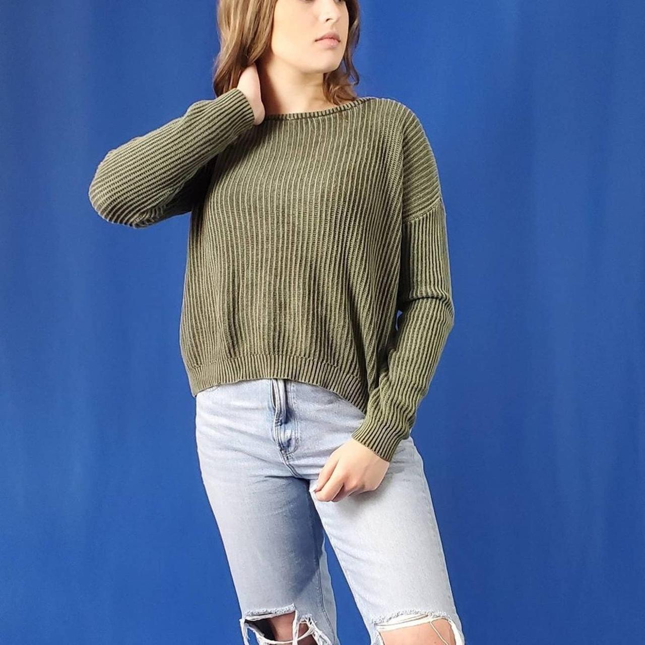 Brandy melville green on sale sweatshirt