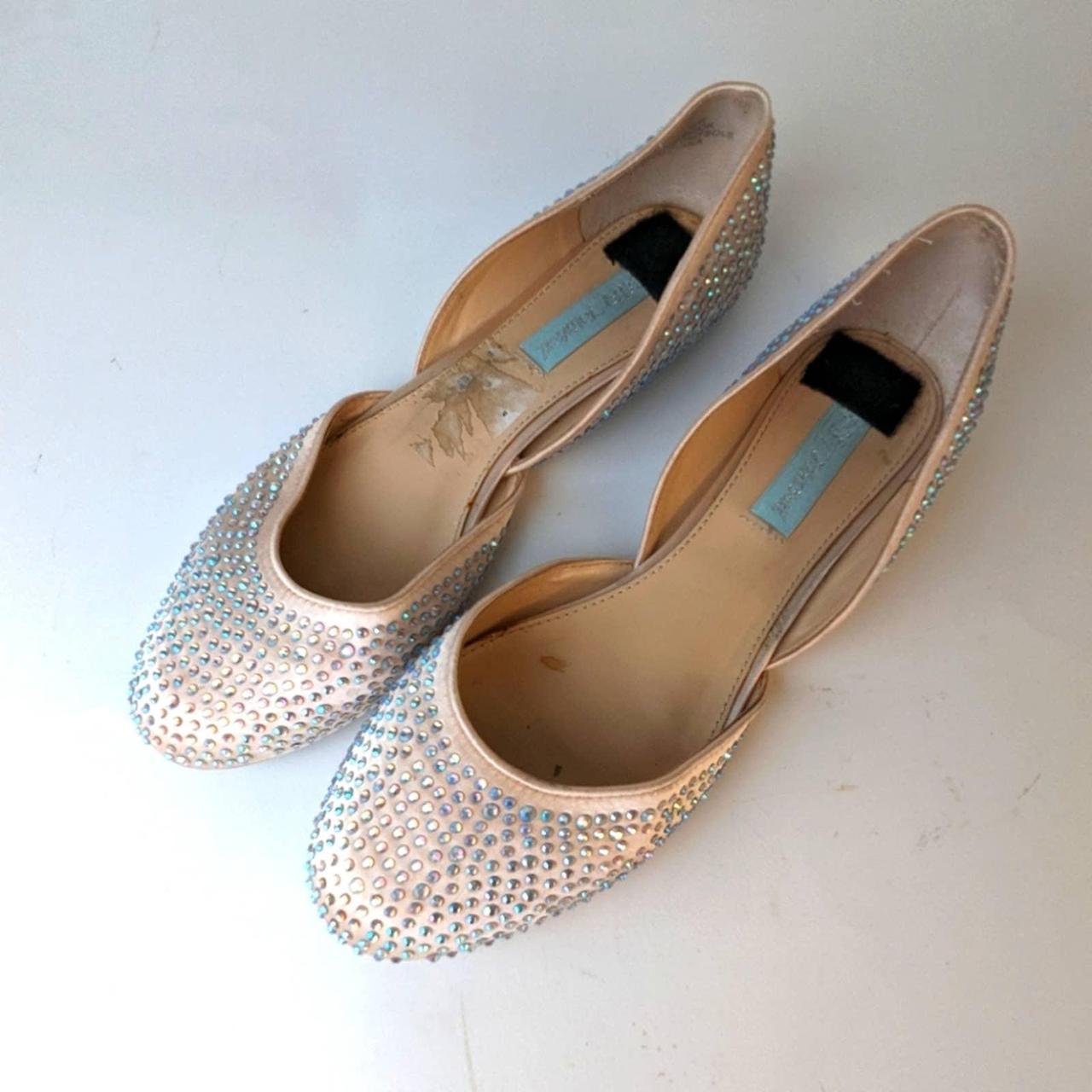 Betsey johnson rhinestone on sale flats