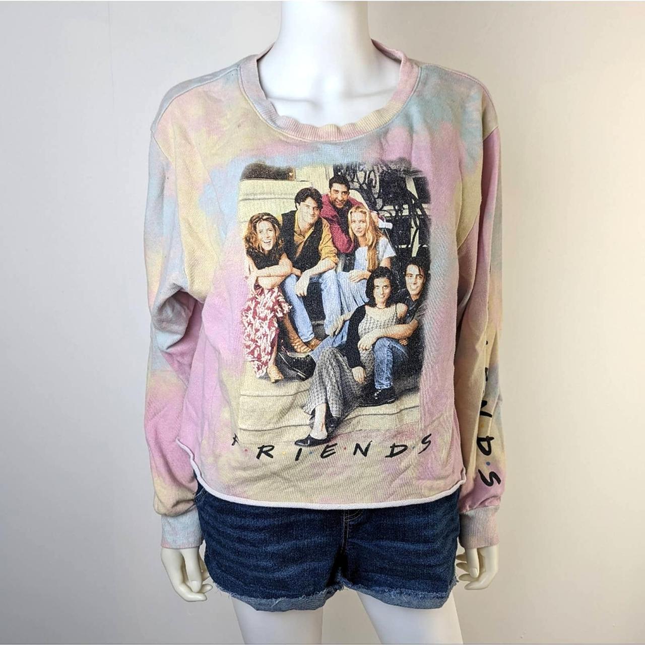 Friends tie dye sweatshirt hot sale