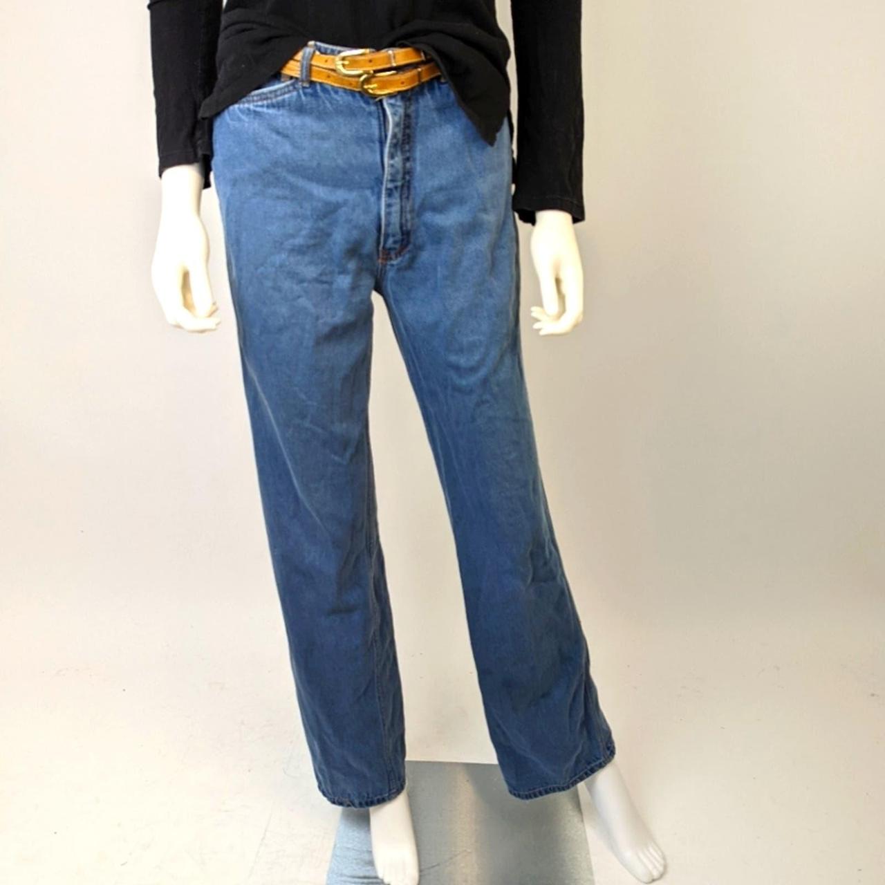 Rare Vintage 70s Flare Denim Jeans, Vintage Flare Jeans, Vintage