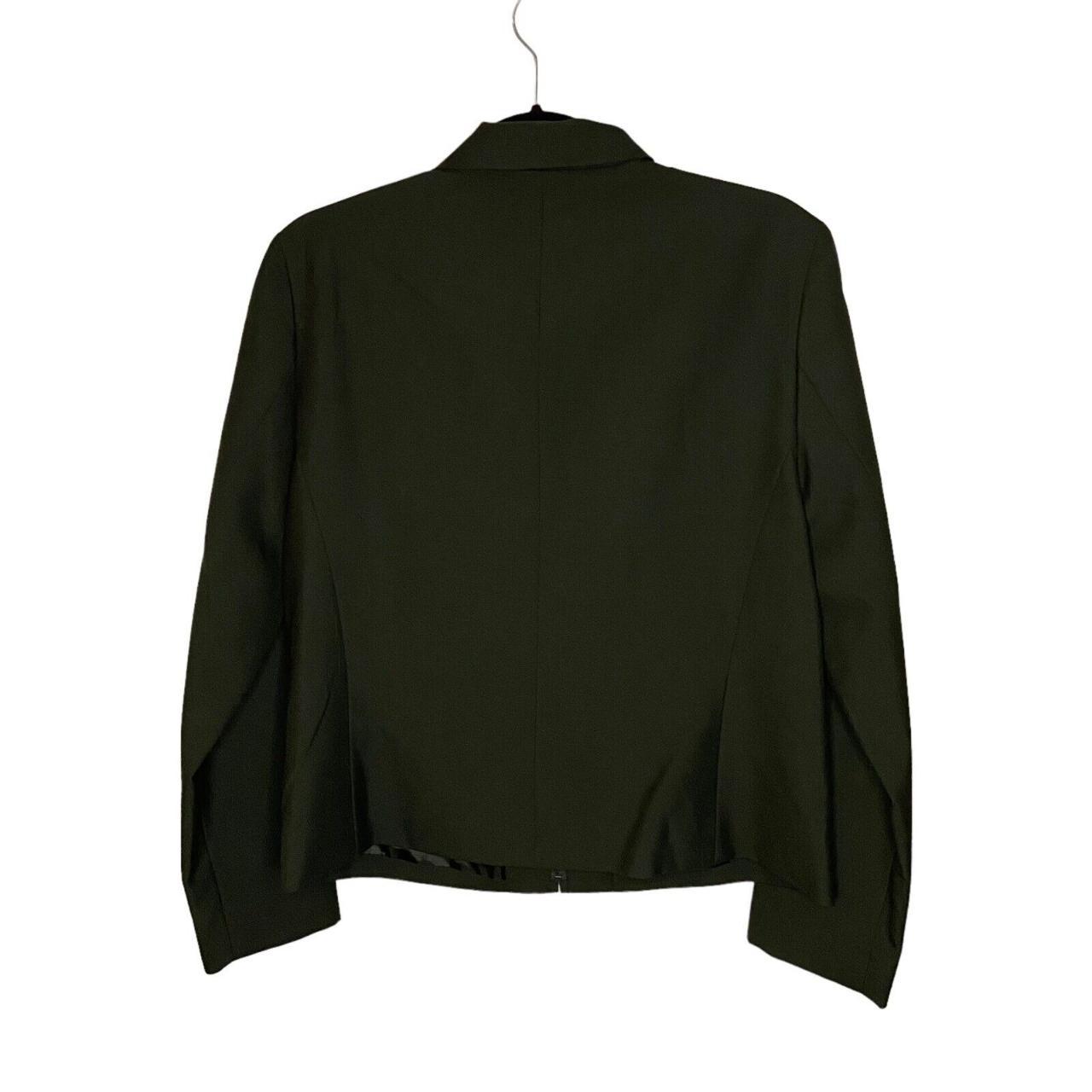 Vintage Pendleton Jacket Women's 14 Black Tartan Zip... Depop