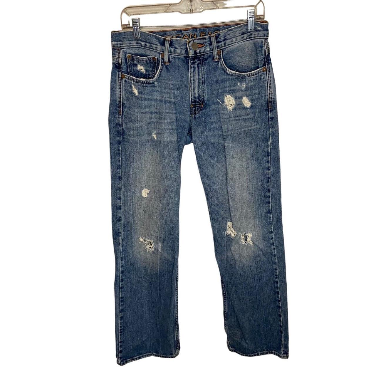 AMERICAN EAGLE Men's Jeans Size 28x30 Low Rise... Depop