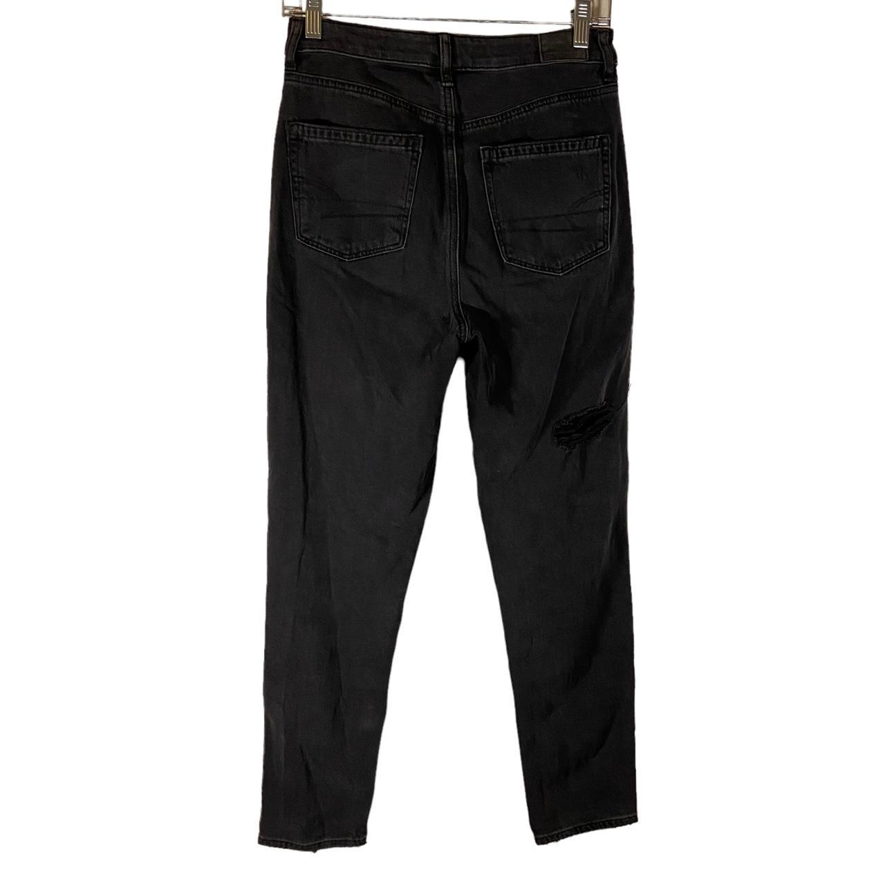 American Eagle Outfitters Women's Black Jeans Depop