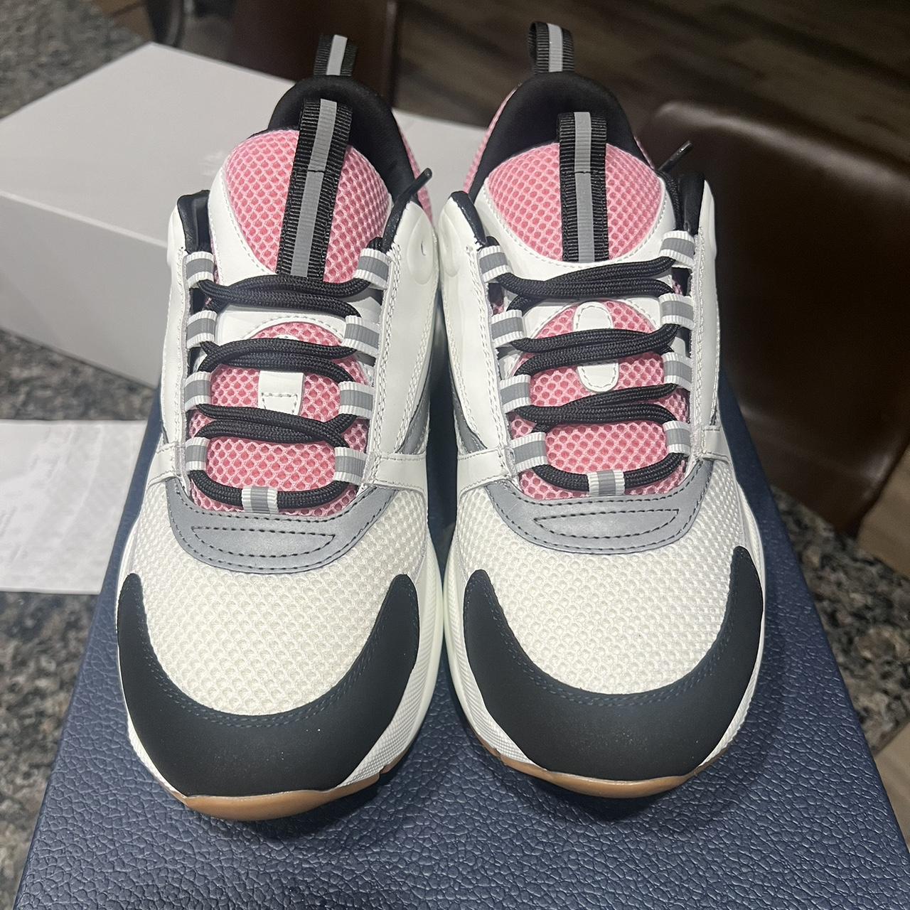 Dior B22 Pink White Size 7us 40 Eu Brand New Depop 8380