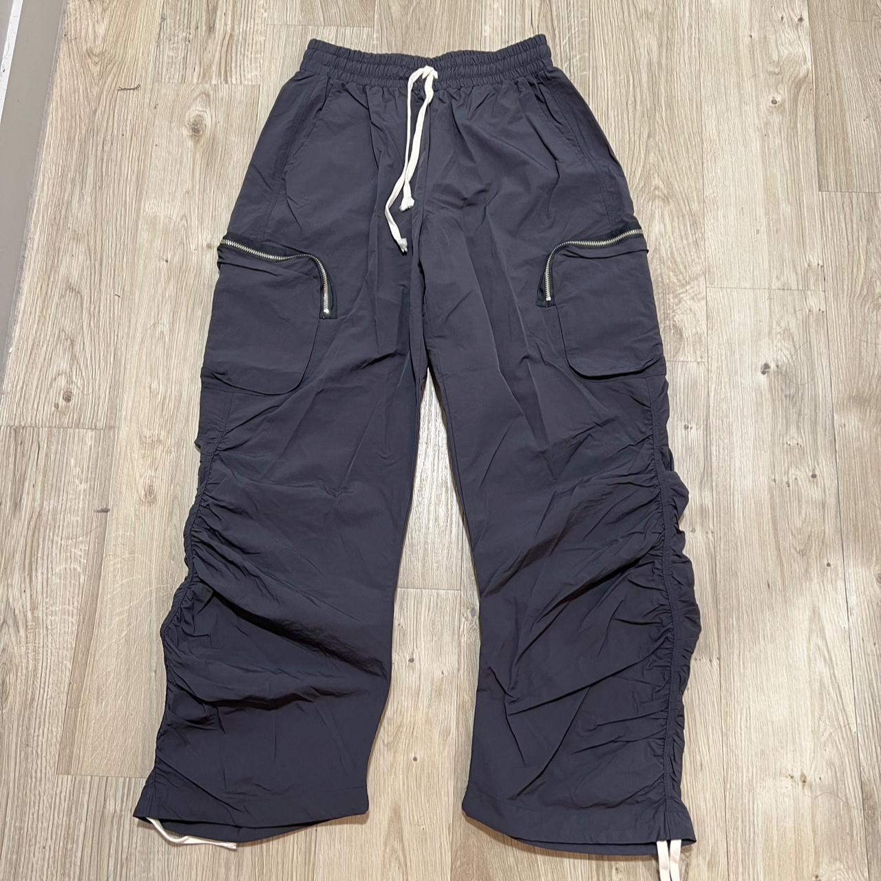 Nylon Cargo Pants - Depop