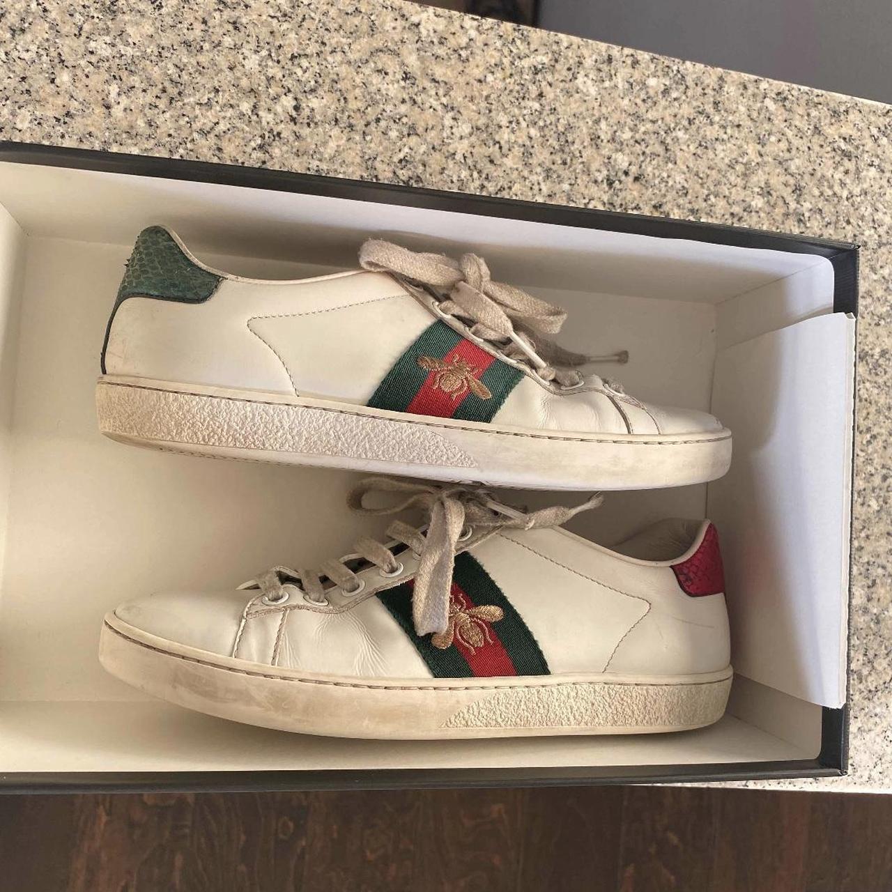 AUTHENTIC Wmns GUCCI shoes size 6 Depop