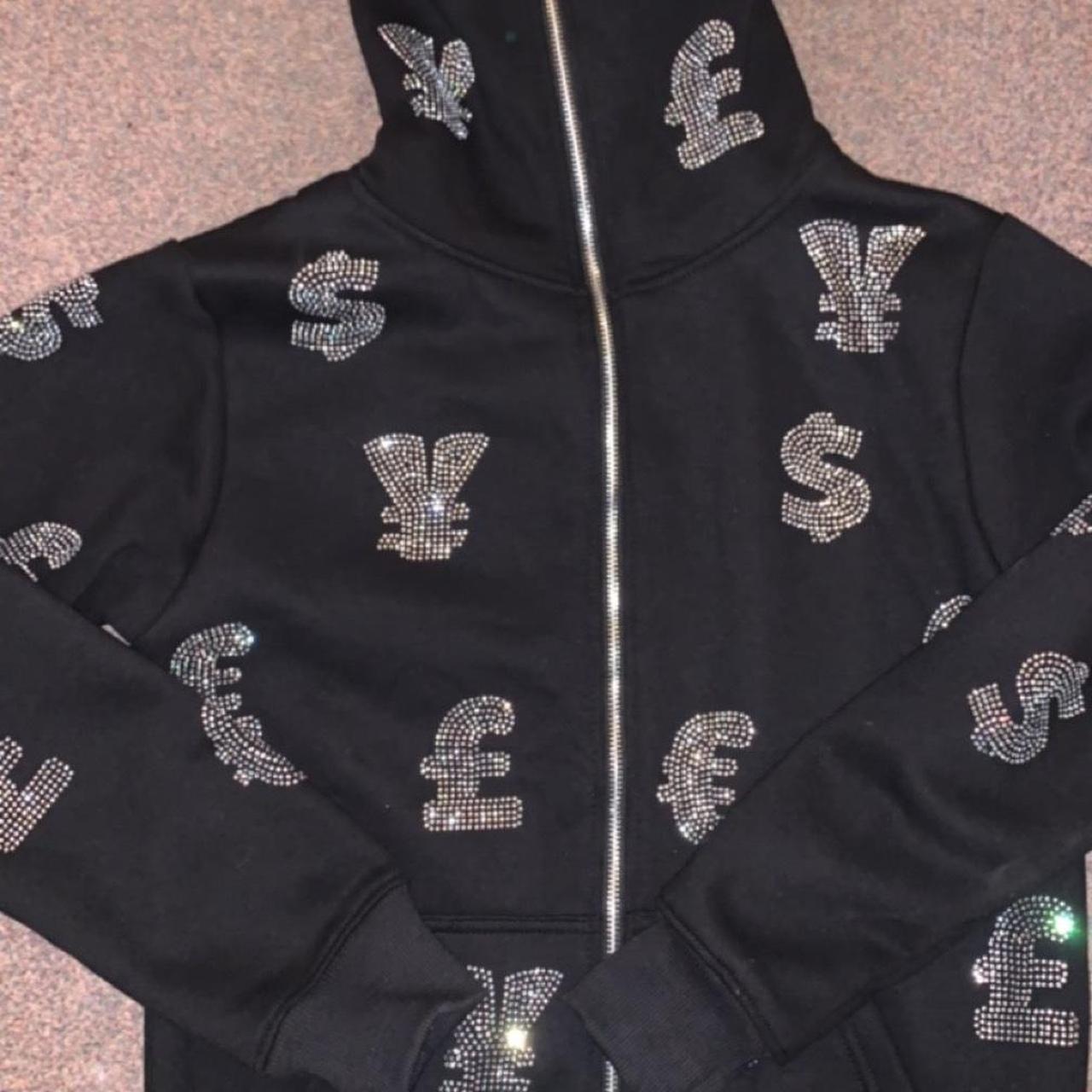 Foreign cash full zip up hoodie SIZE M never worn... - Depop