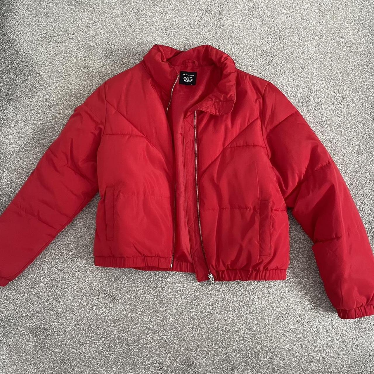 New Look Women's Red Coat | Depop