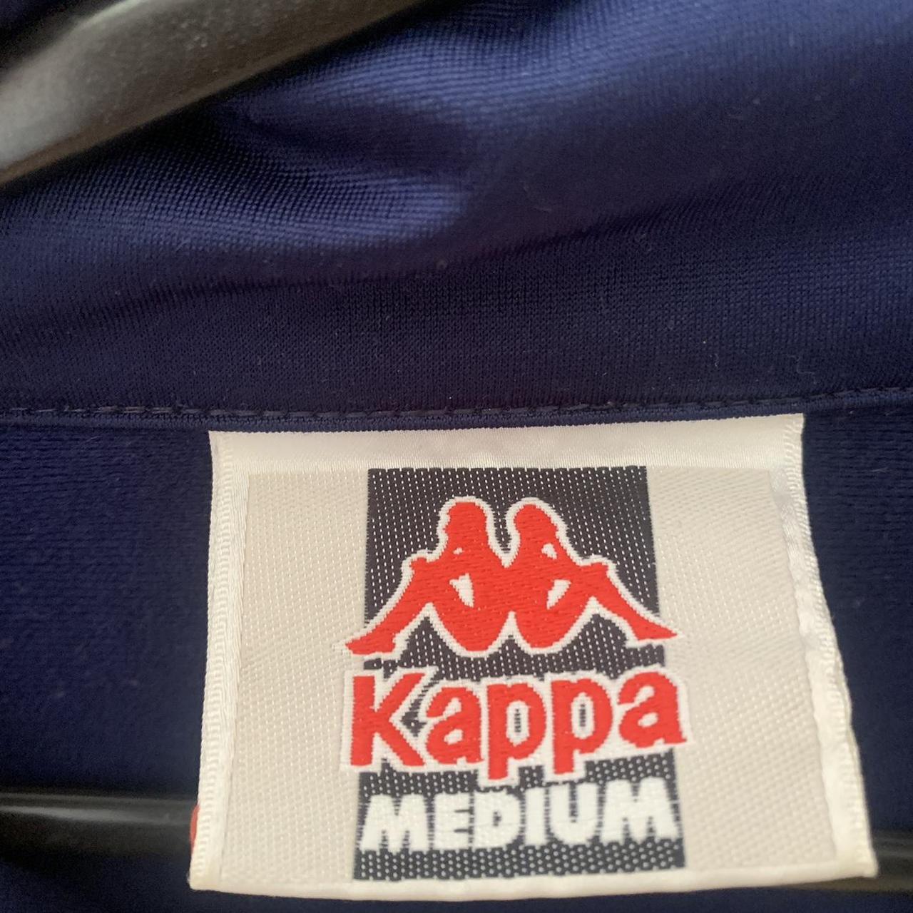 kappa baggy jacket super cute, not worn much... - Depop