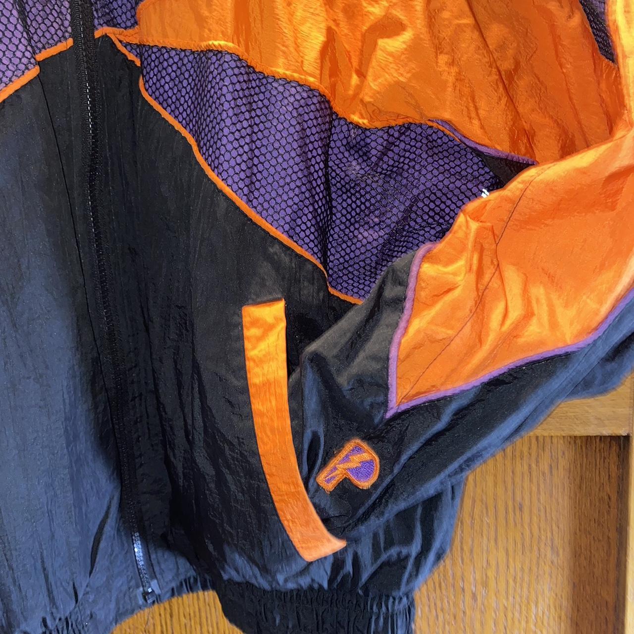 PHOENIX SUNS PRO Player Jacket (L) 90s NBA Basketball Warm Up 1990s Vintage  £54.99 - PicClick UK