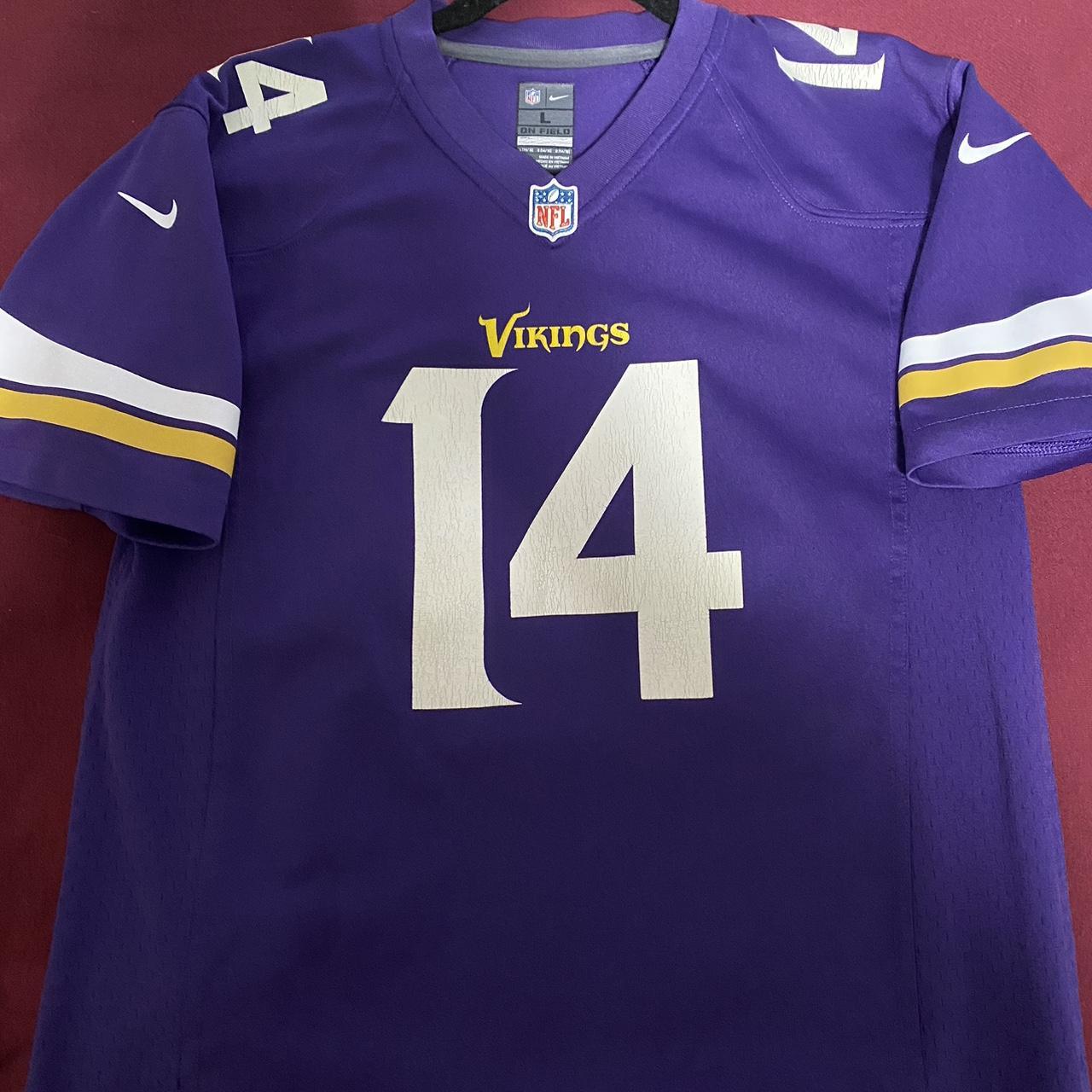 Youth Minnesota Vikings Stefon Diggs Nike Purple Team Color Game