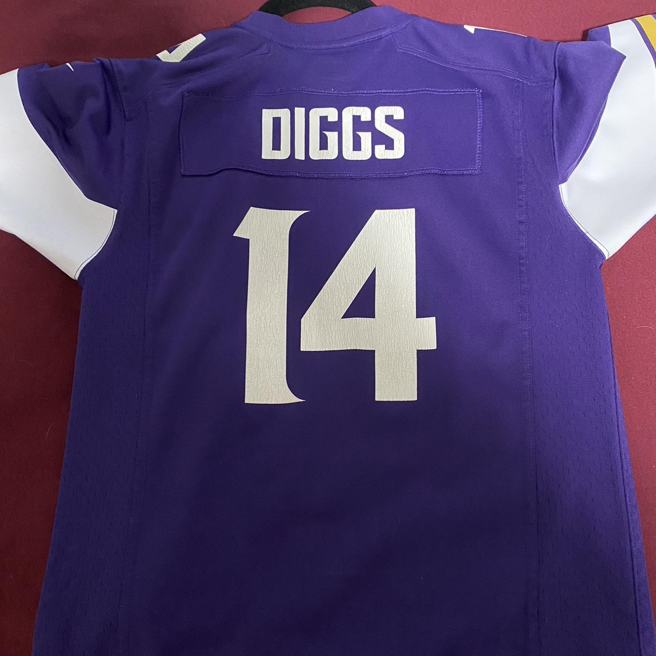 NFL, Player: S Diggs, Minnesota Vikings, YOUTH Player Jersey, Size 4(XS) -  18(XXL), Team Color with Number 