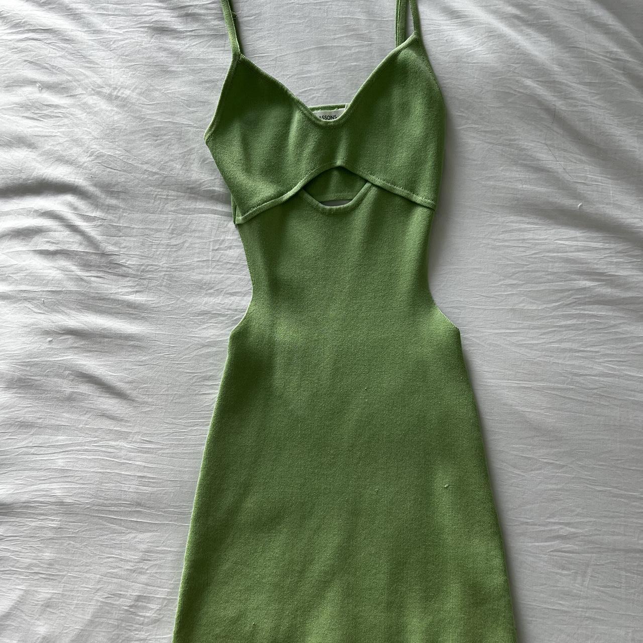 Glassons never worn before super cute green dress.... - Depop