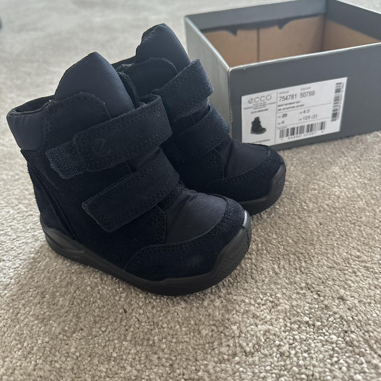 Baby ECCO shoes. Never used Super warm inside Depop