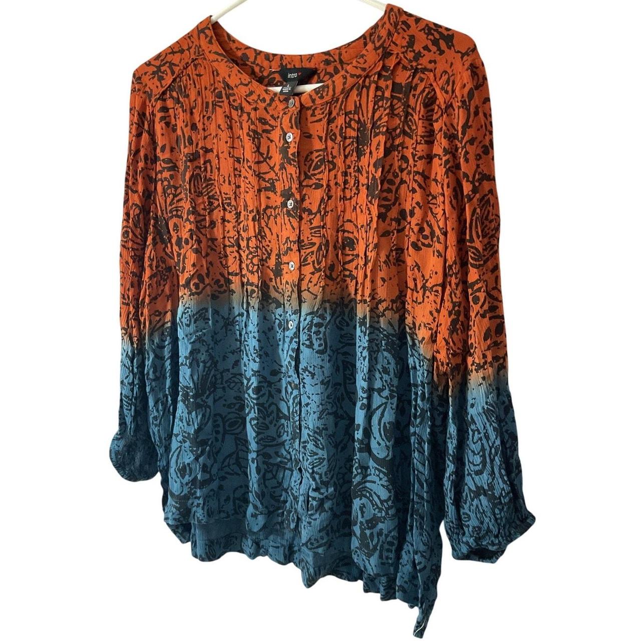 Intro Women's Blouse - Multi - L – Add a pop of c… - image 1