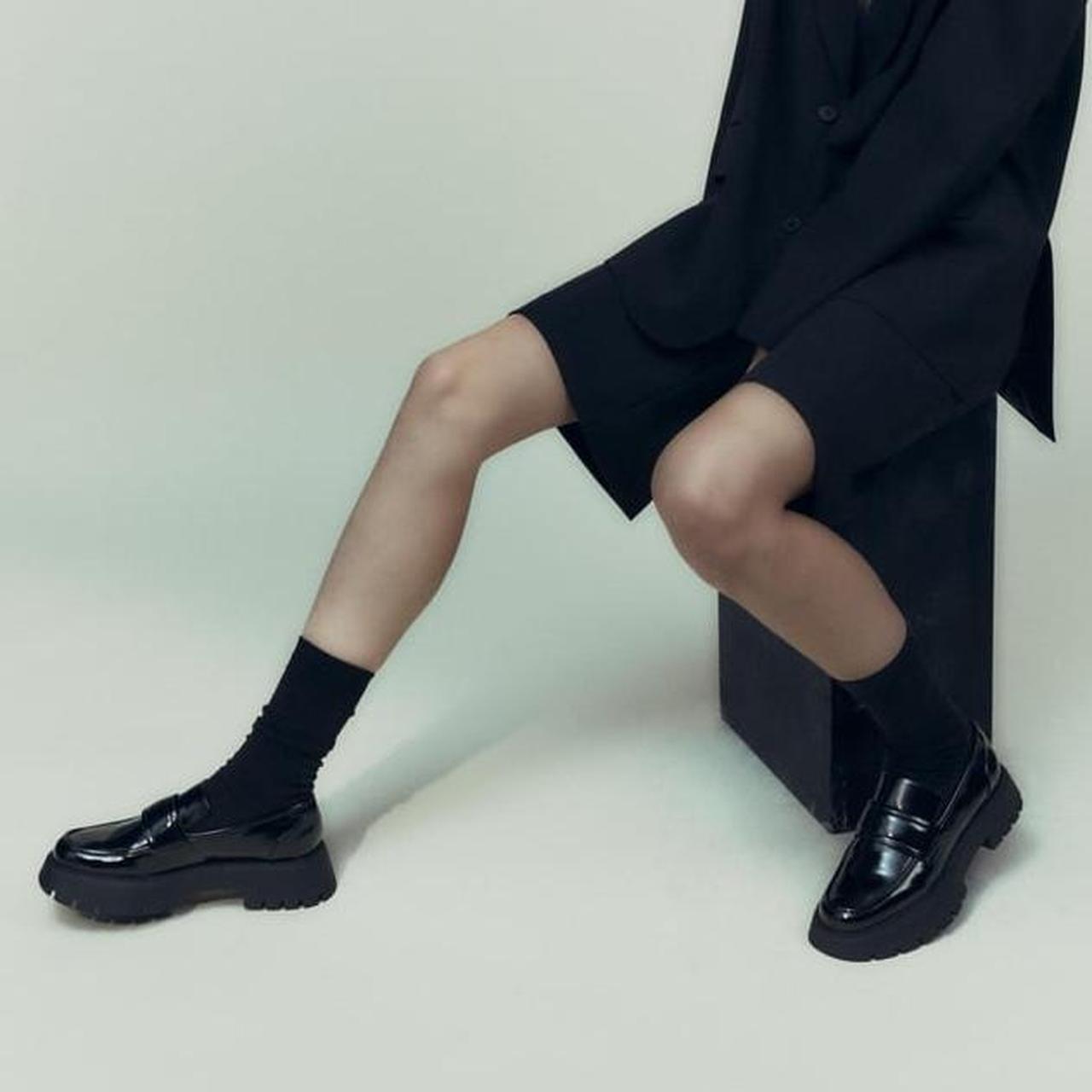 Zara Women's Black Loafers (3)