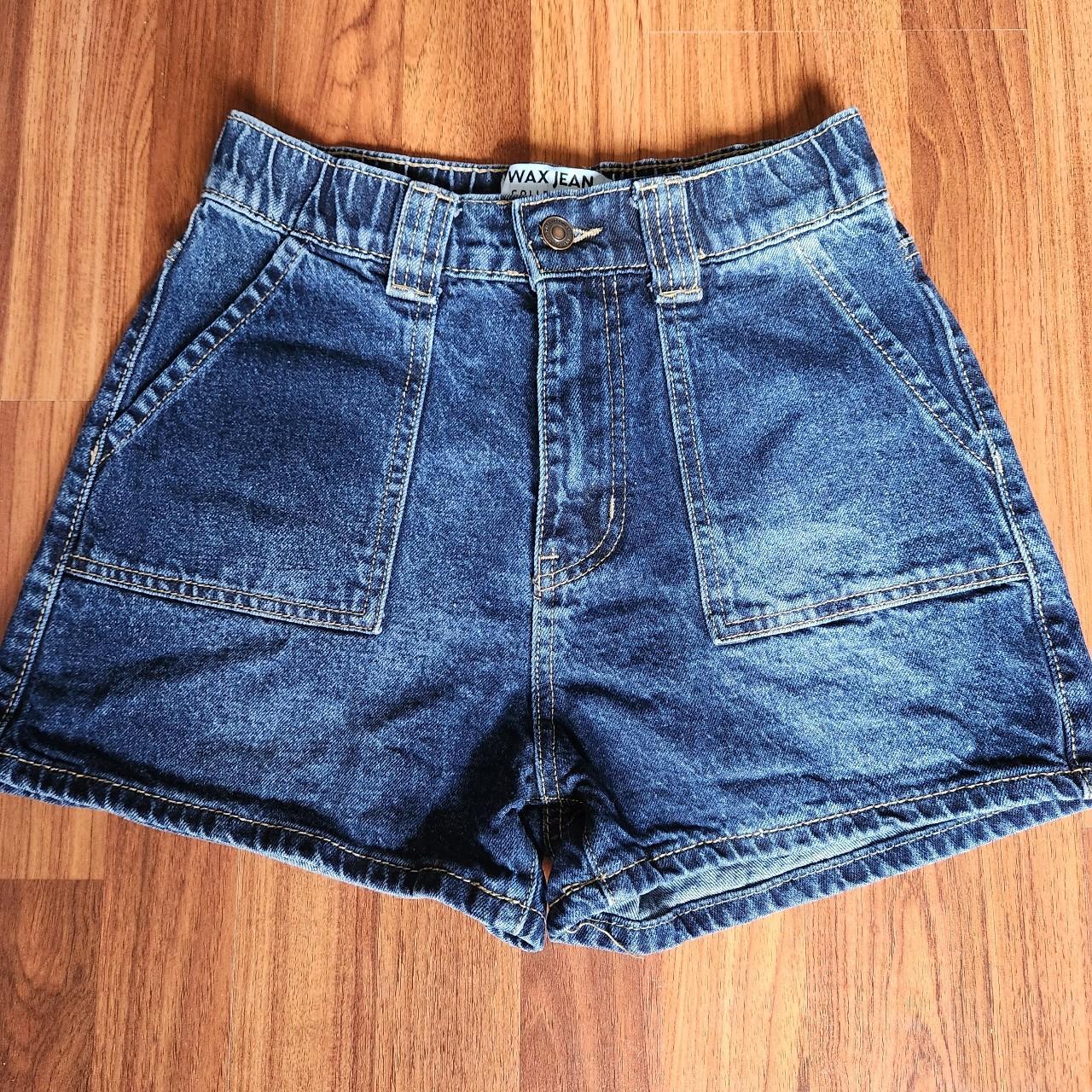 Wax Jean Collection Denim Shorts Only worn... - Depop