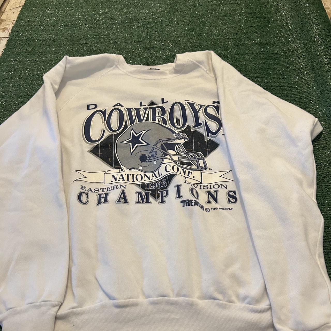 1993 Dallas cowboys championship crewneck - Depop