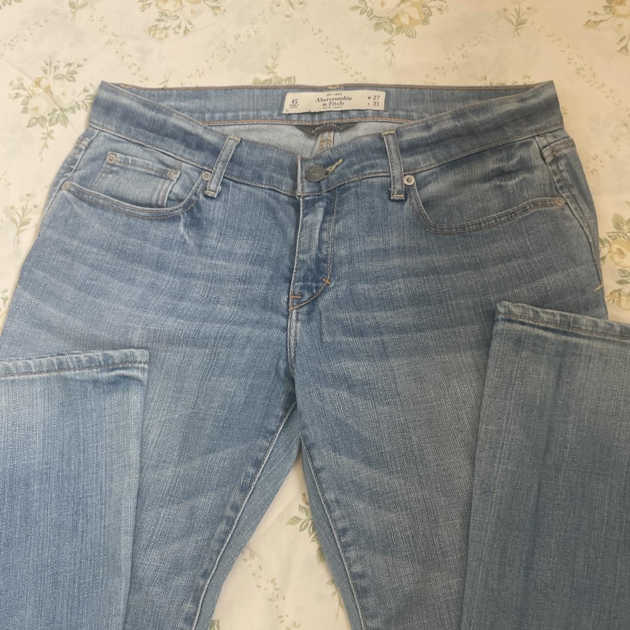 Abercrombie & Fitch Flare jeans size 4 S 27W…... - Depop
