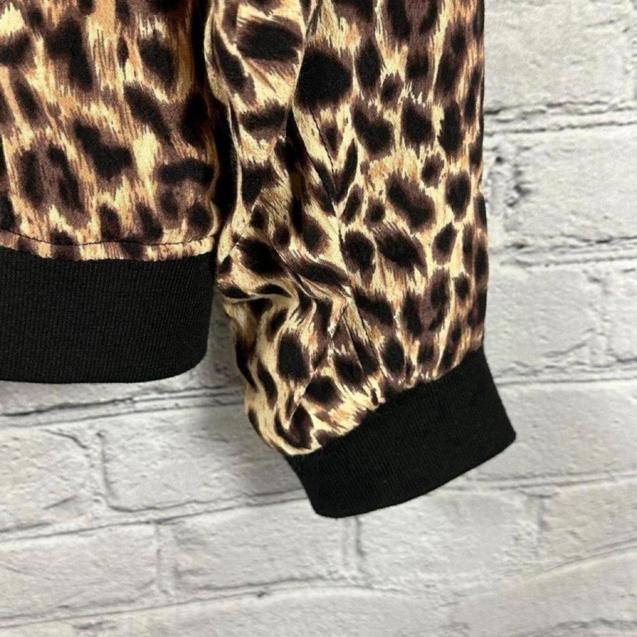 Evereve shop leopard bomber