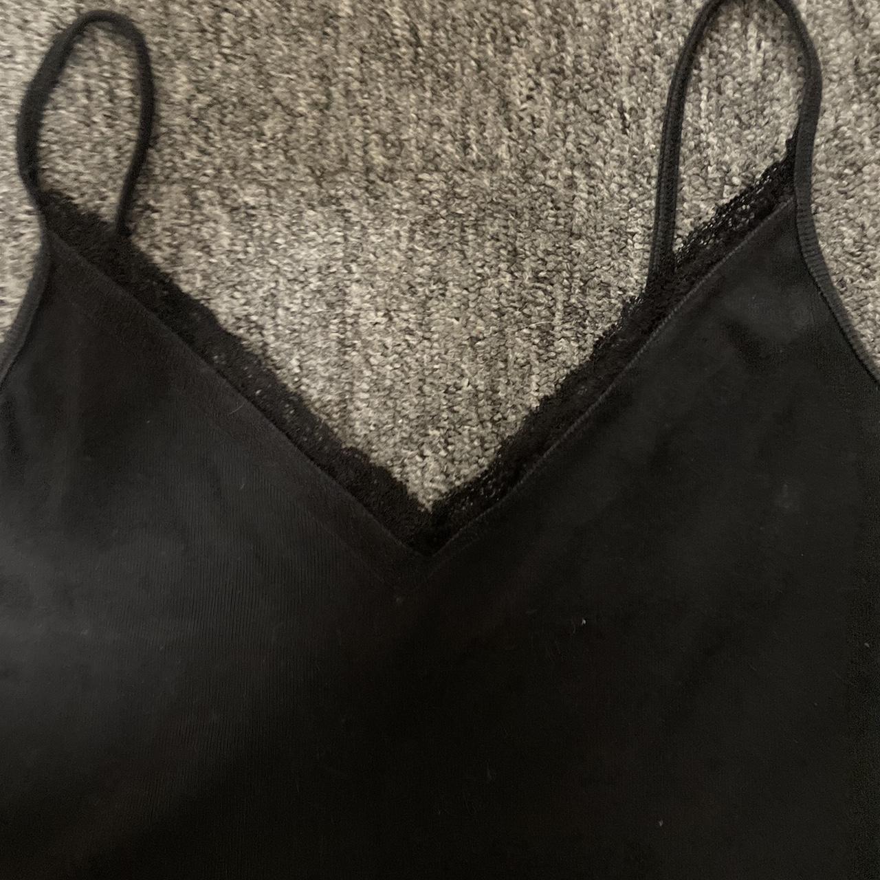 Brandy melville nicolette black lace tank Good... - Depop