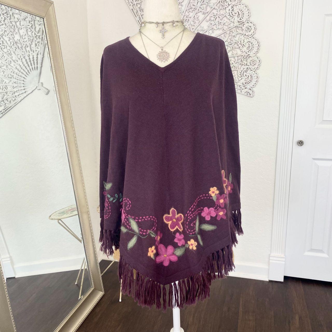 Pendleton Women's Cape Jacket - Purple/Multi - On… - image 1