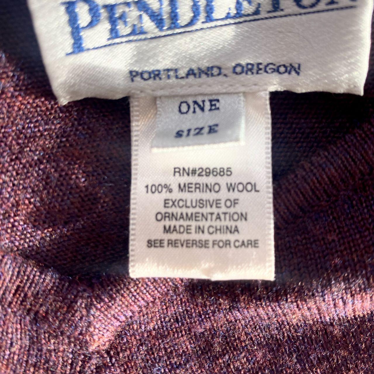 Pendleton Women's Cape Jacket - Purple/Multi - On… - image 7