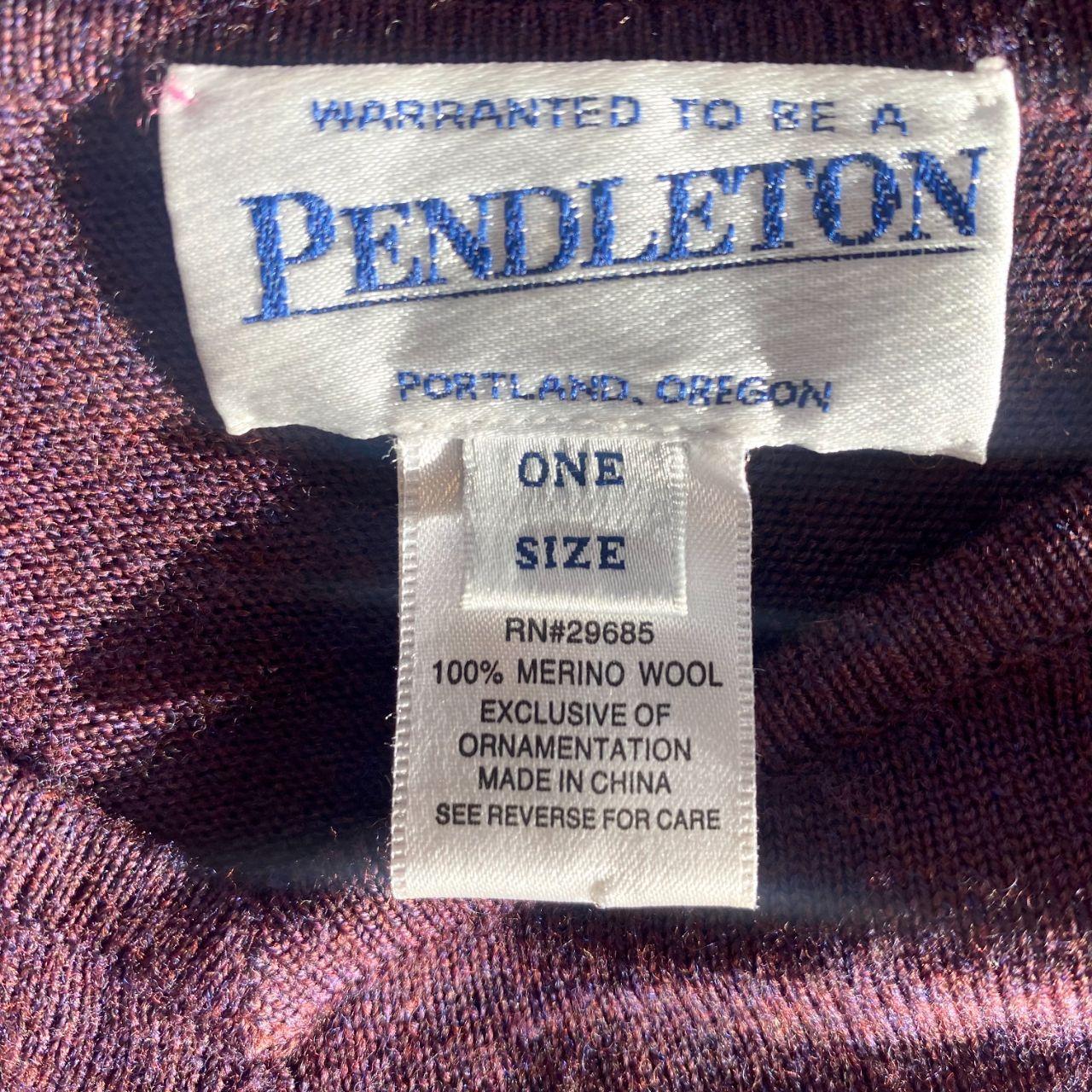 Pendleton Women's Cape Jacket - Purple/Multi - On… - image 6
