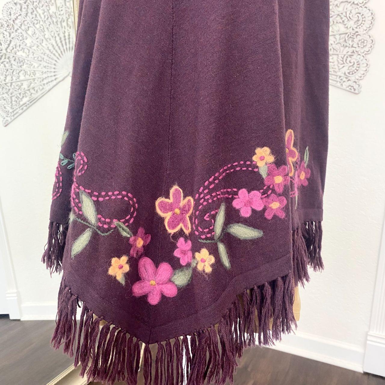 Pendleton Women's Cape Jacket - Purple/Multi - On… - image 2