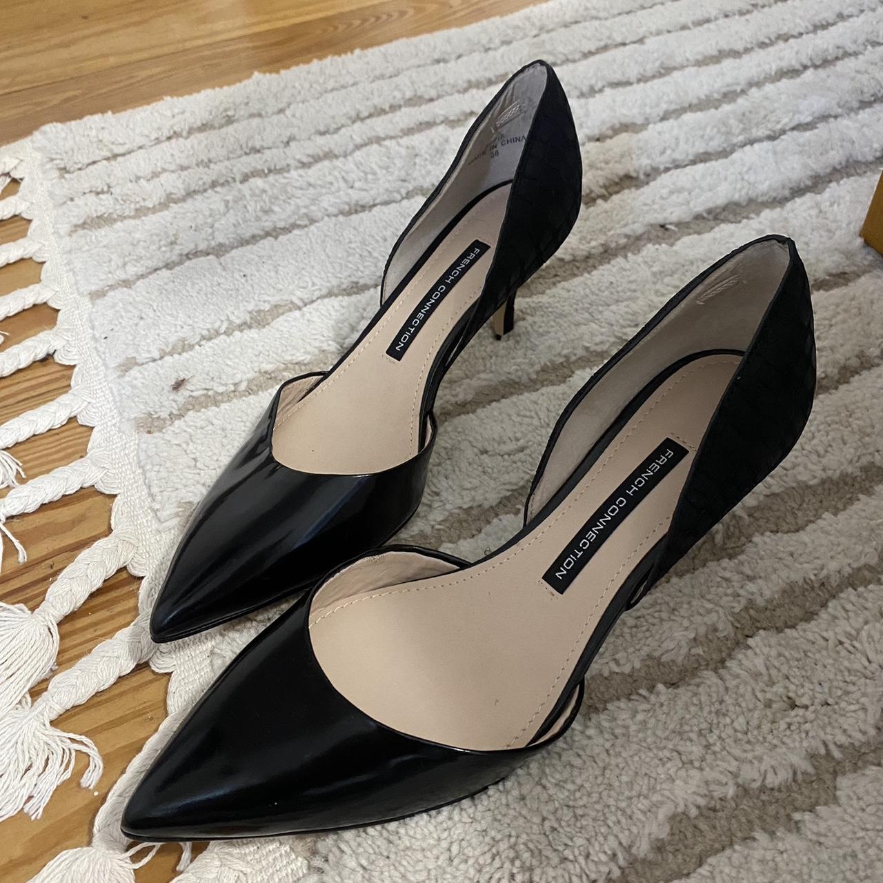 French Connection Women's Black Footwear | Depop